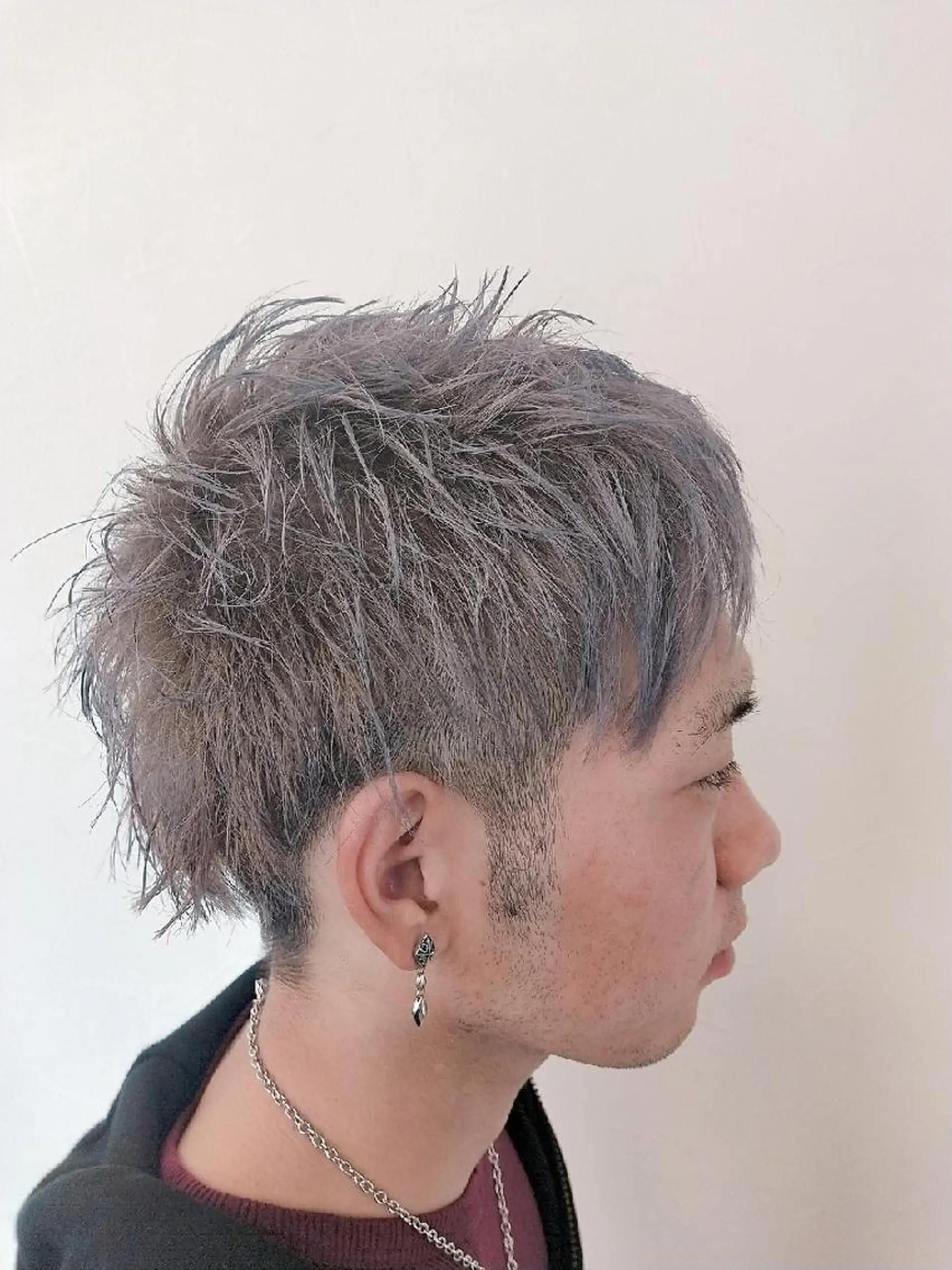 ショート カラー メンズ メンズブリーチ メンズハイトーン アッシュ ブリーチ ハイトーンカラー デザインカラー 髪質改善Lilithのその他イメージ