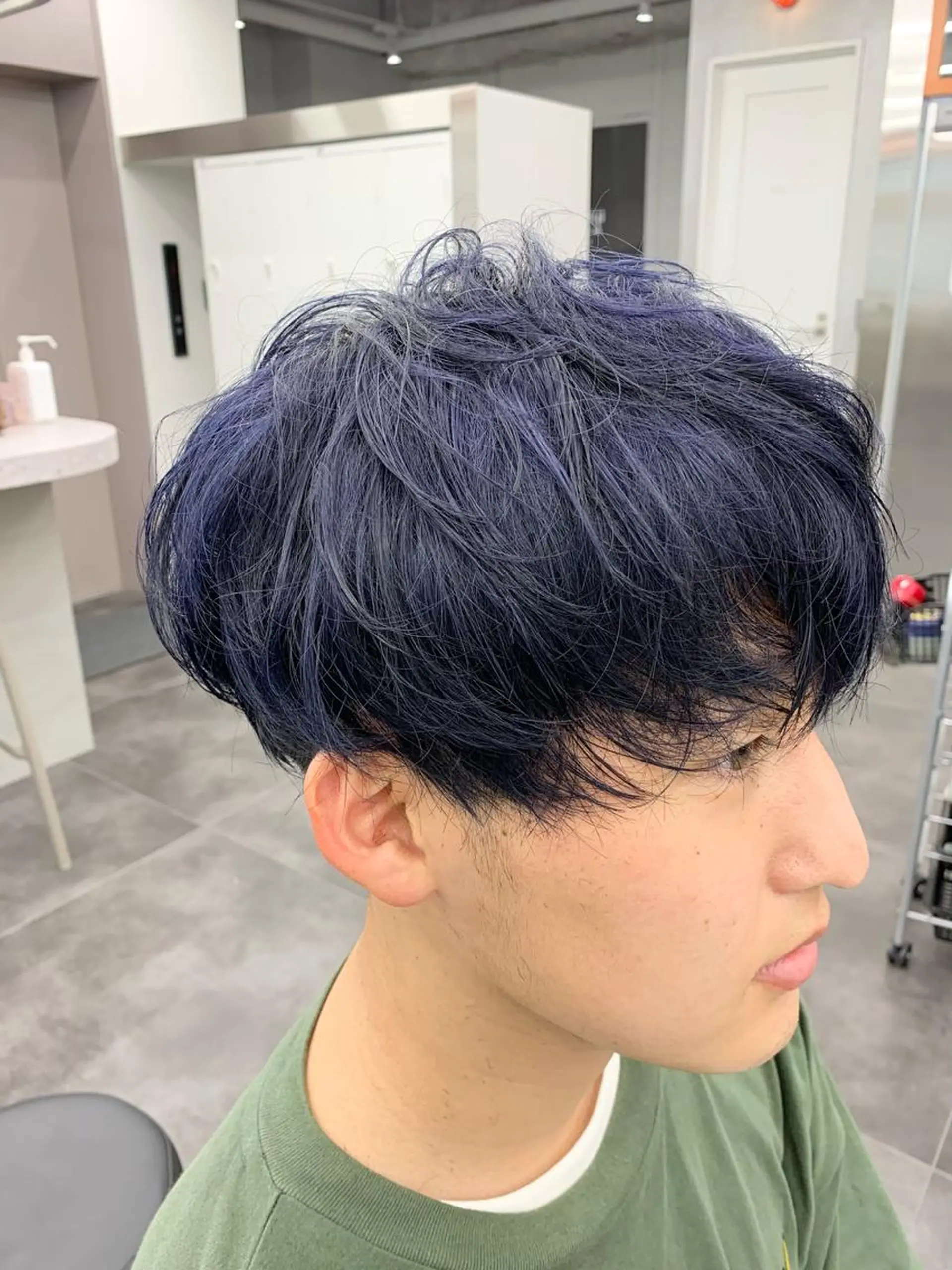 ショート カラー メンズ メンズブリーチ メンズハイライト メンズインナーカラー メンズ韓国風 ブリーチ 店長担当🌟 矢吹ガブリエル🌟のヘアスタイル