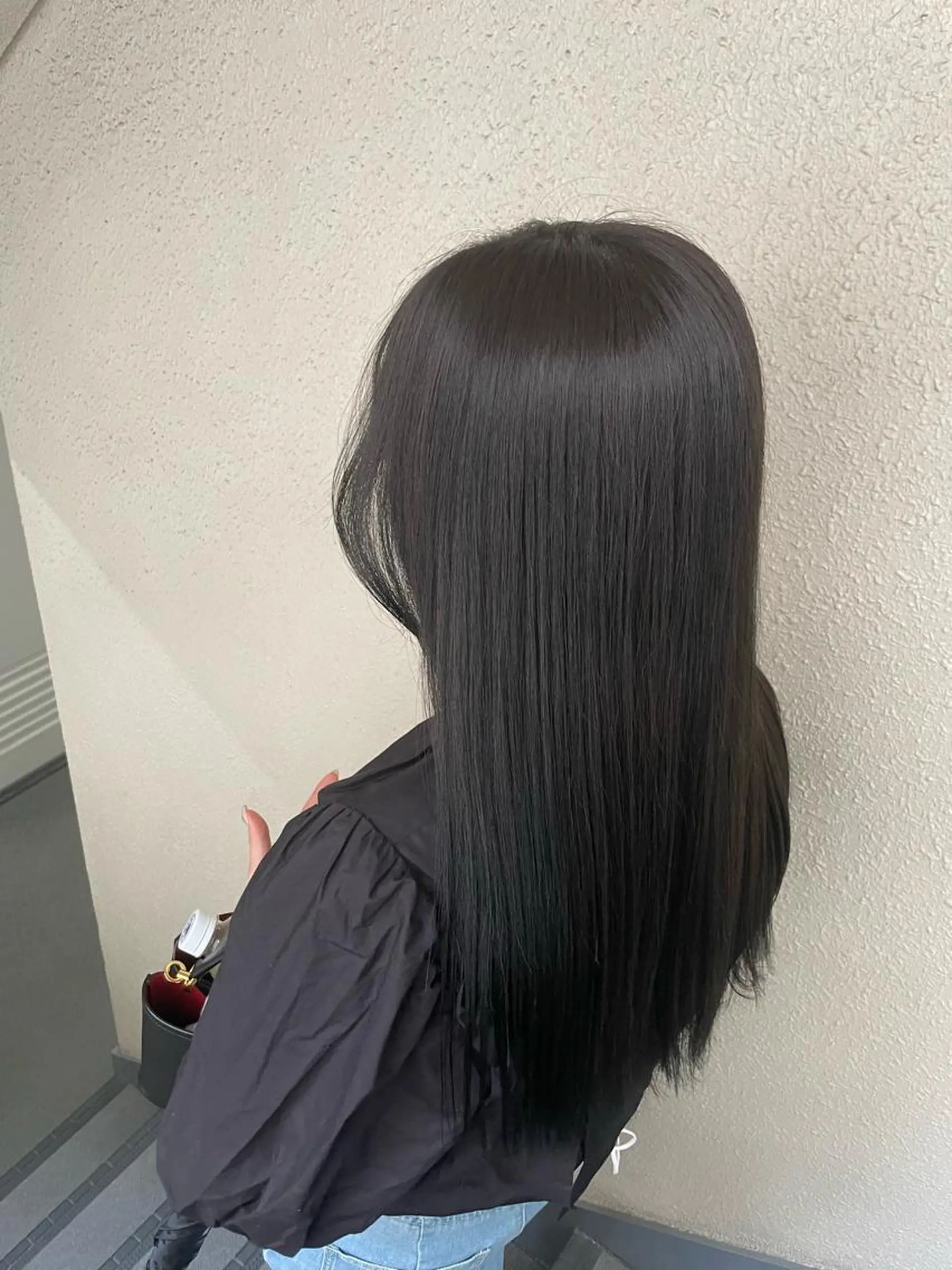 セミロング ヘアカラー トリートメント 透明感カラー🫧 麗伍のヘアスタイル