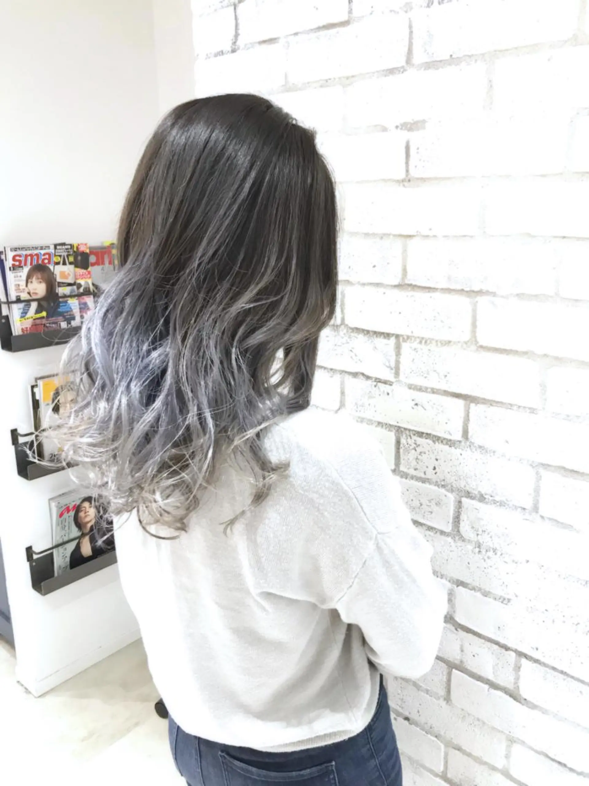 ロング カラー パーマ ヘアアレンジ メンズ キッズ ネイル マツエク・マツパ ヘアカラー バレイヤージュ/ 髪質改善/渡邉悟🌱のヘアスタイル