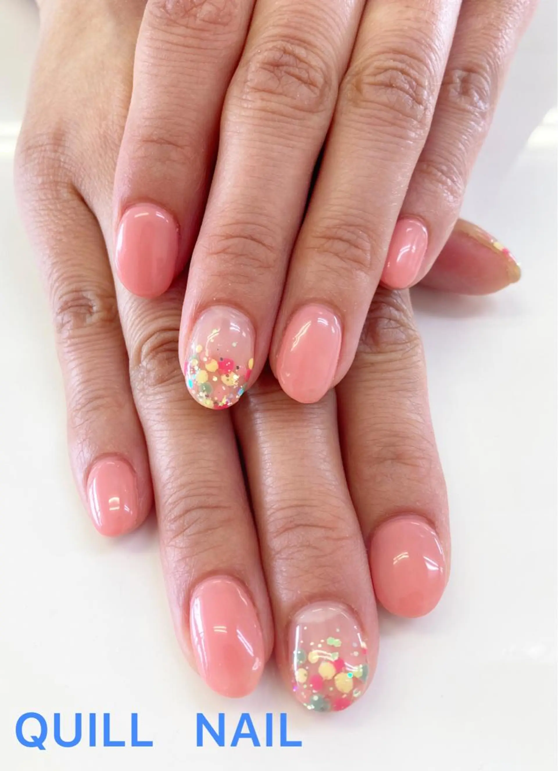 ネイル アートネイル ドット ハンドネイル 手書きが得意🖌️ Y’s  nailのネイルデザイン