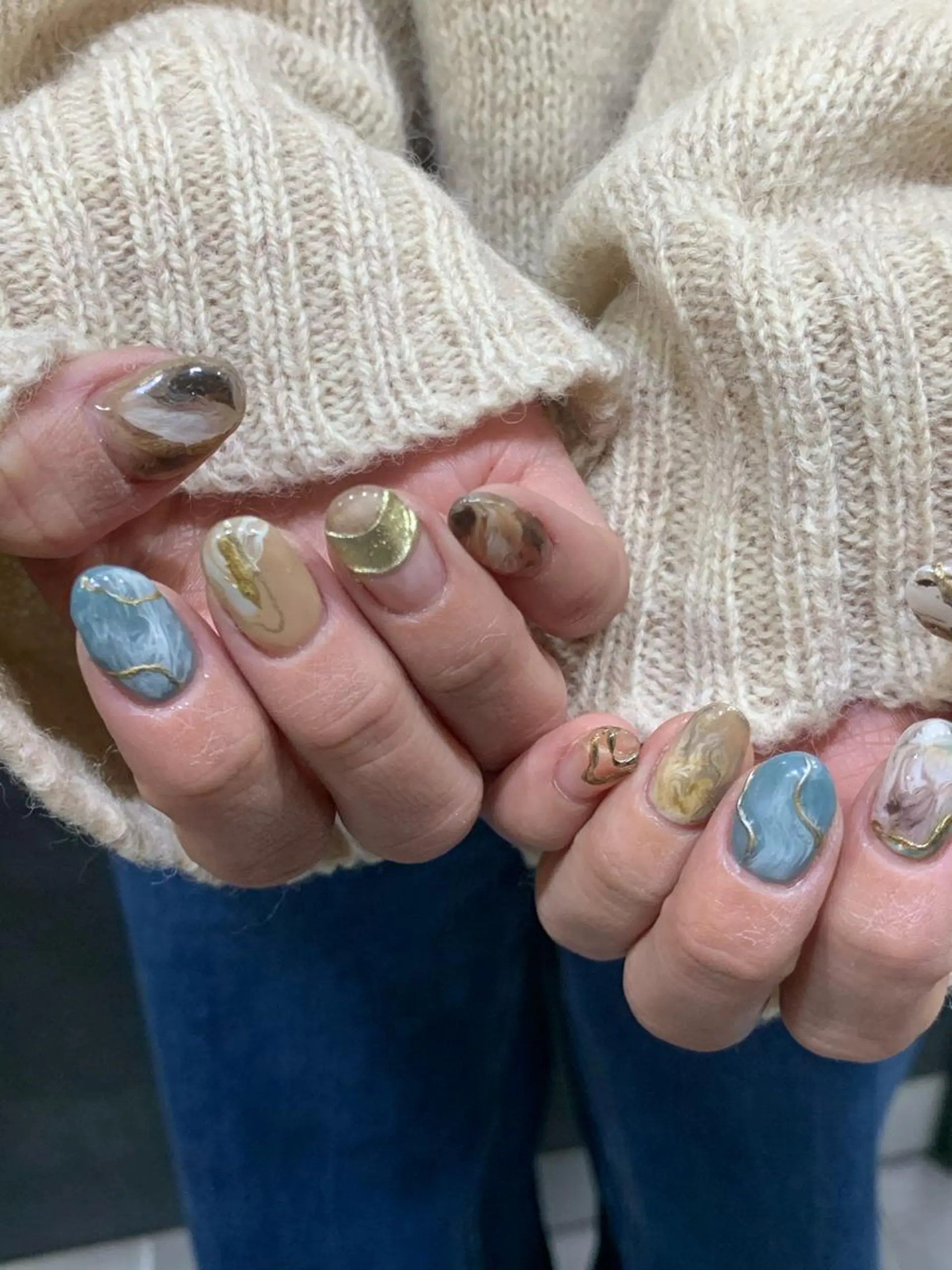 ネイル 平野葵🎀 hair/nailのネイルデザイン