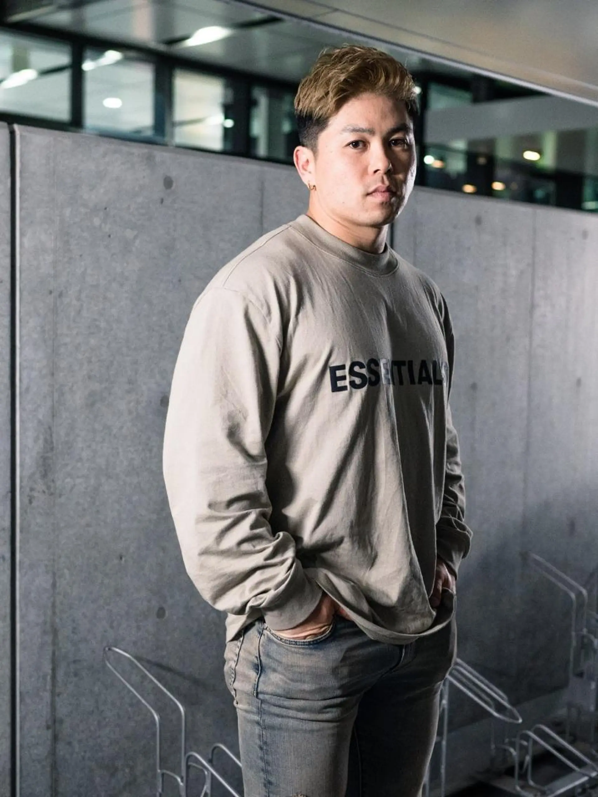 ショート カラー メンズ 大泉 和也のヘアスタイル