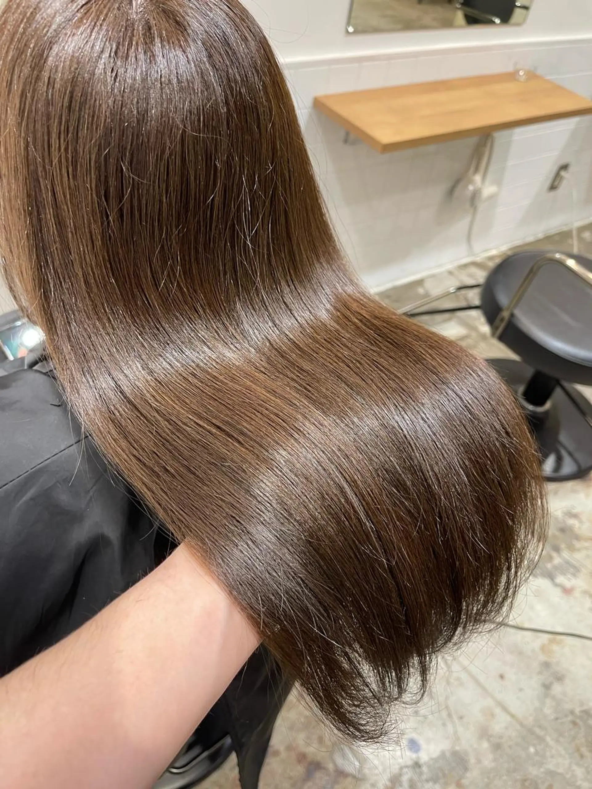 セミロング アッシュ 悩みを解決💫似合せ RENのヘアスタイル