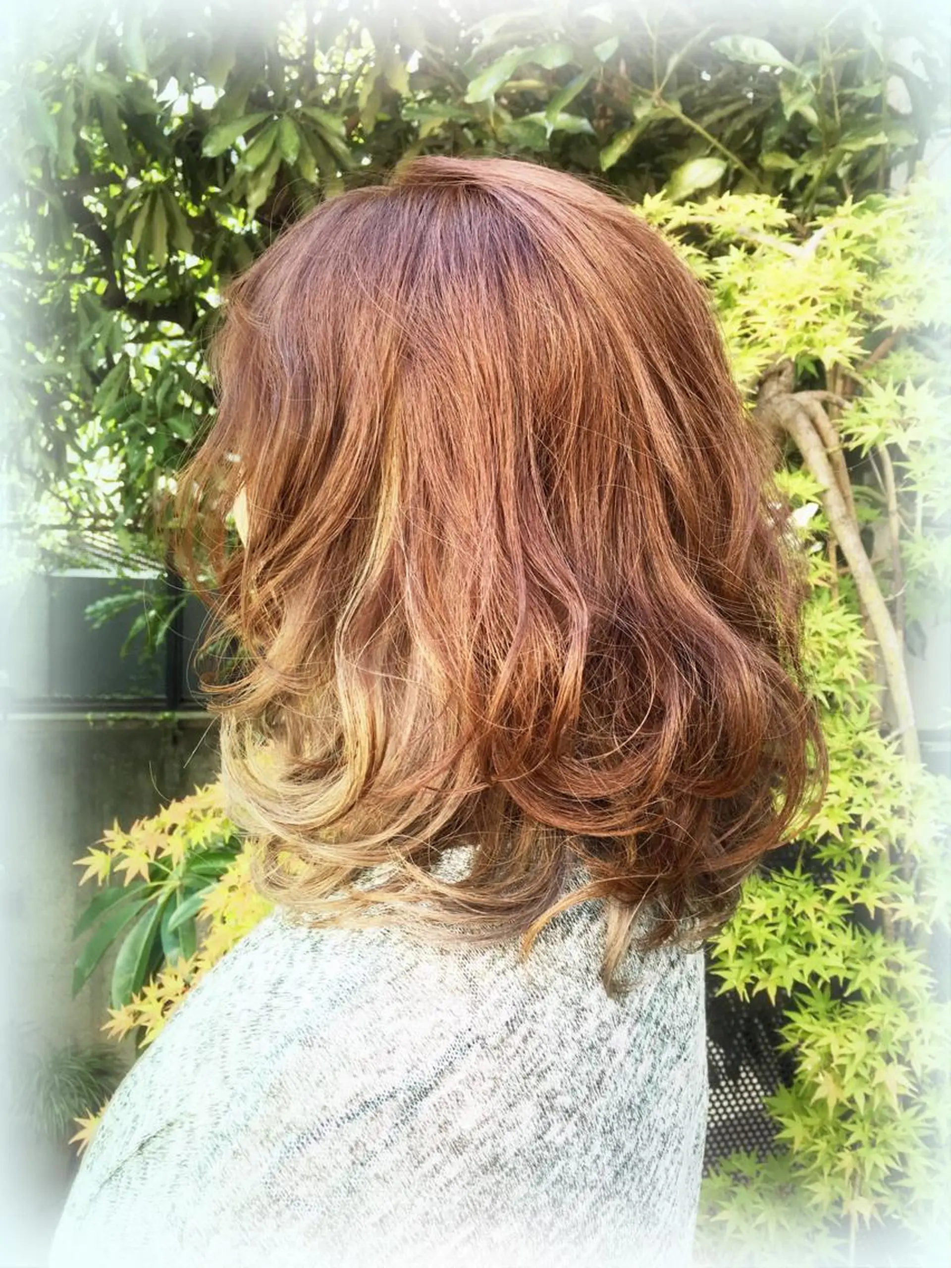 ミディアム ハイライト lottacucci所属・デジタルパーマ💫/ 似合わせカット✂️のヘアスタイル