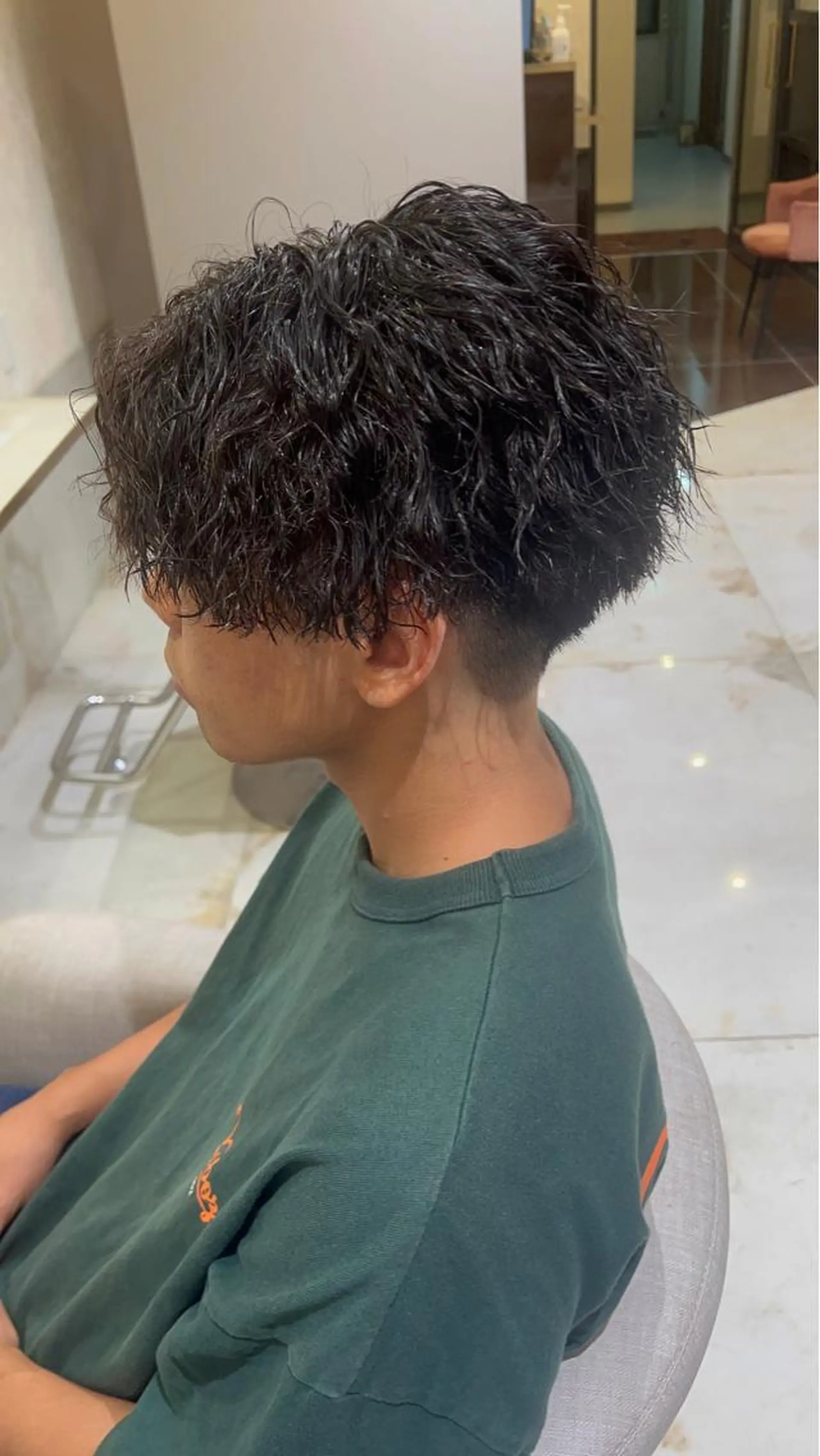 ショート パーマ メンズ CIEL天六店 三上春のヘアスタイル