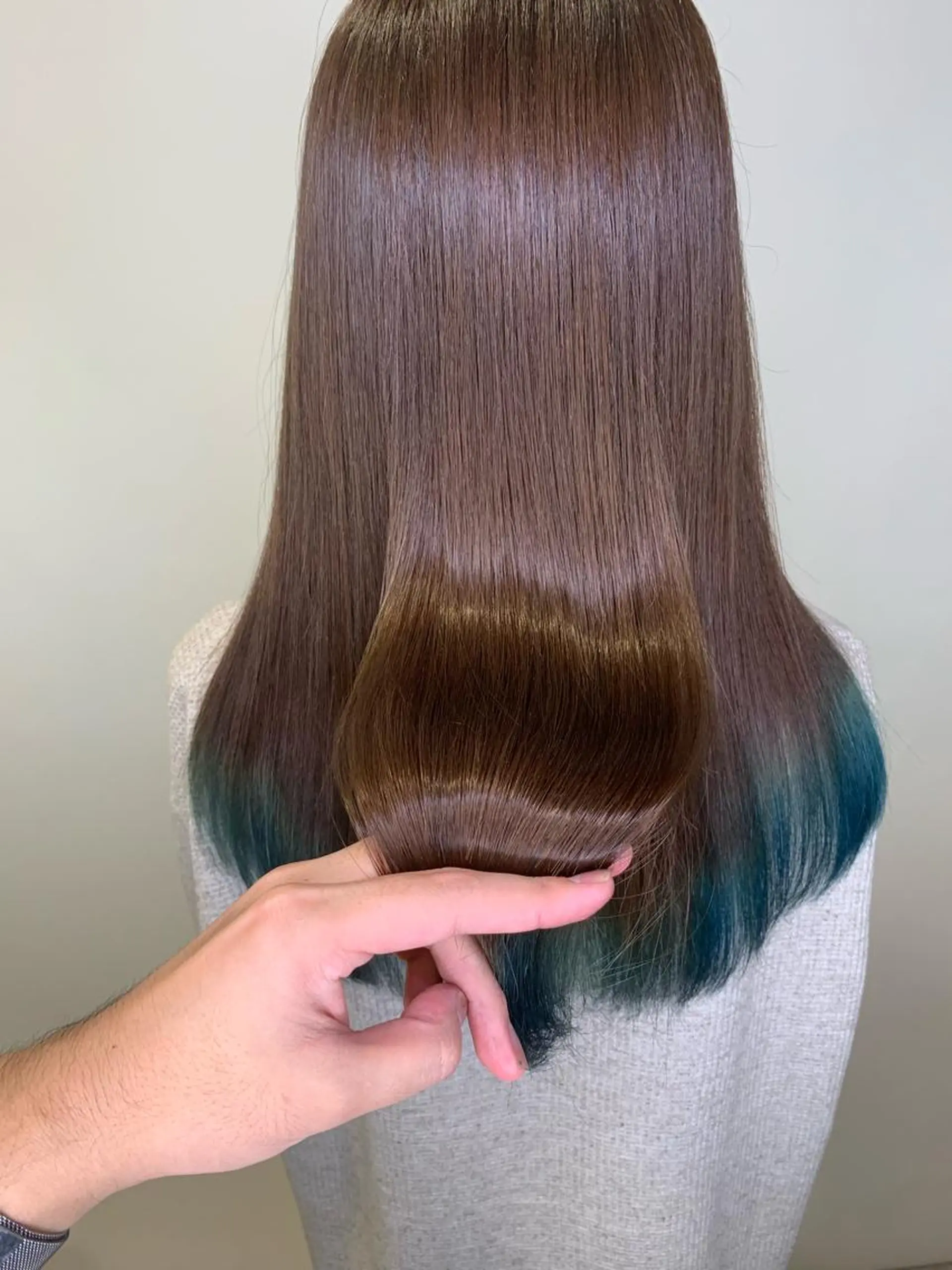 セミロング Lee 甲子園のヘアスタイル