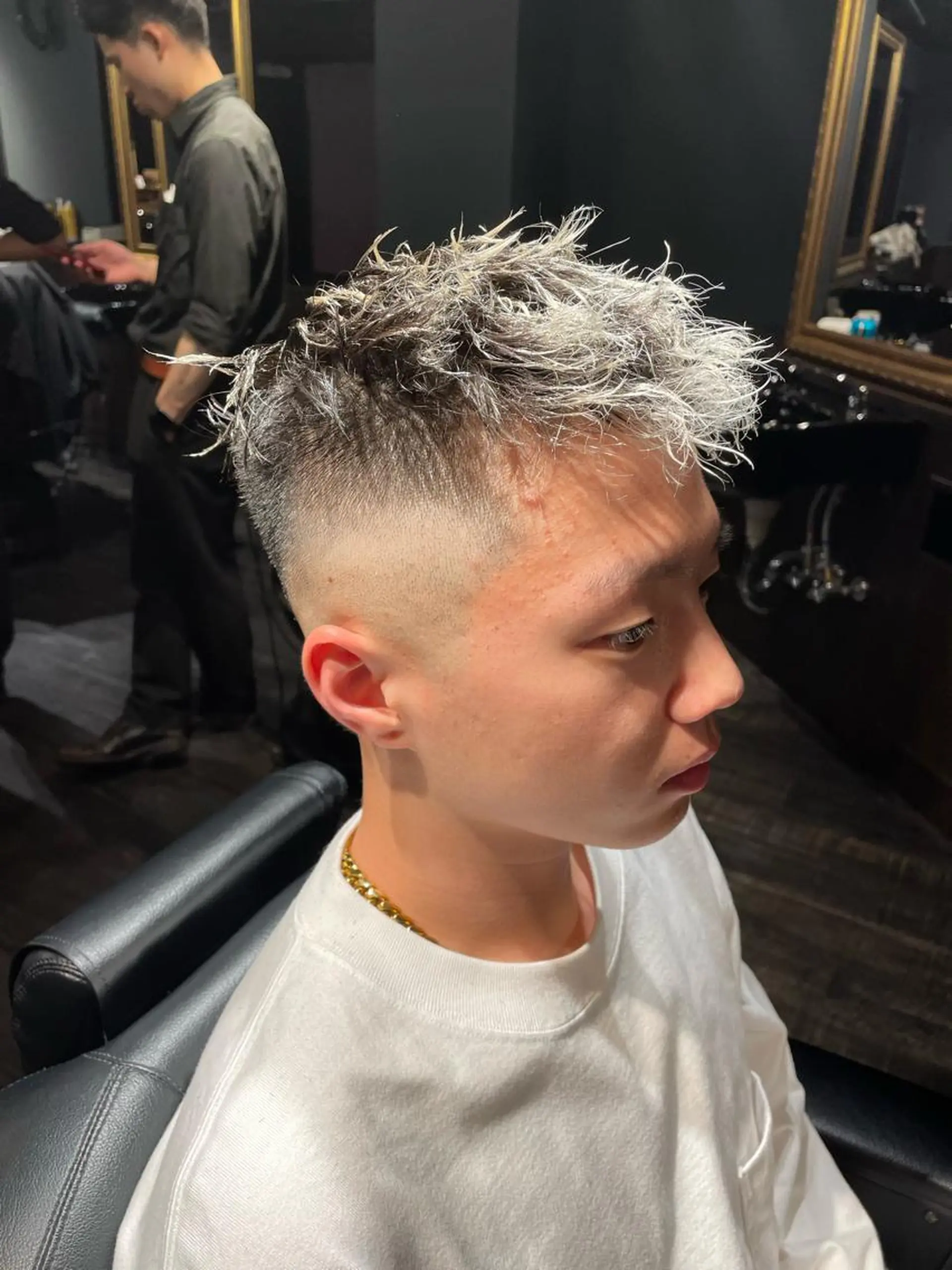 ショート KINGSMAN TOKYO    BARBERSHOP 2nd所属・メンズカット専門/ 加藤　拓のヘアスタイル