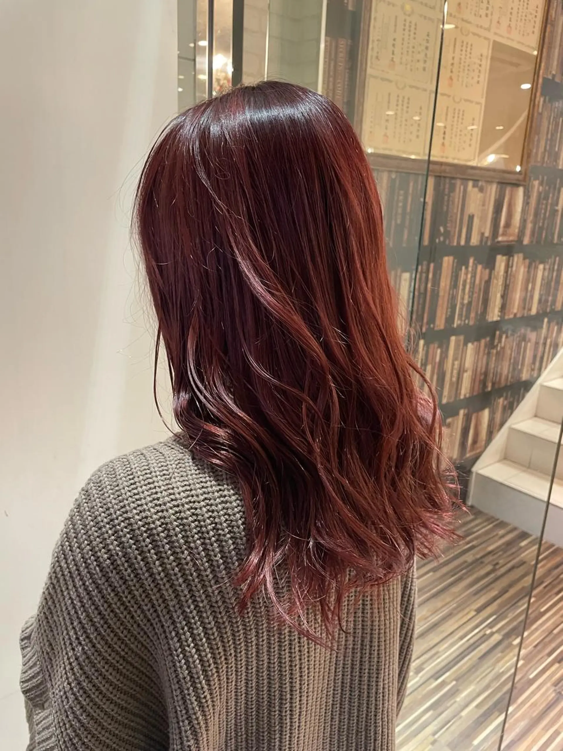 カラー ヘアカラー トリートメント EARTH 山﨑龍馬のヘアスタイル