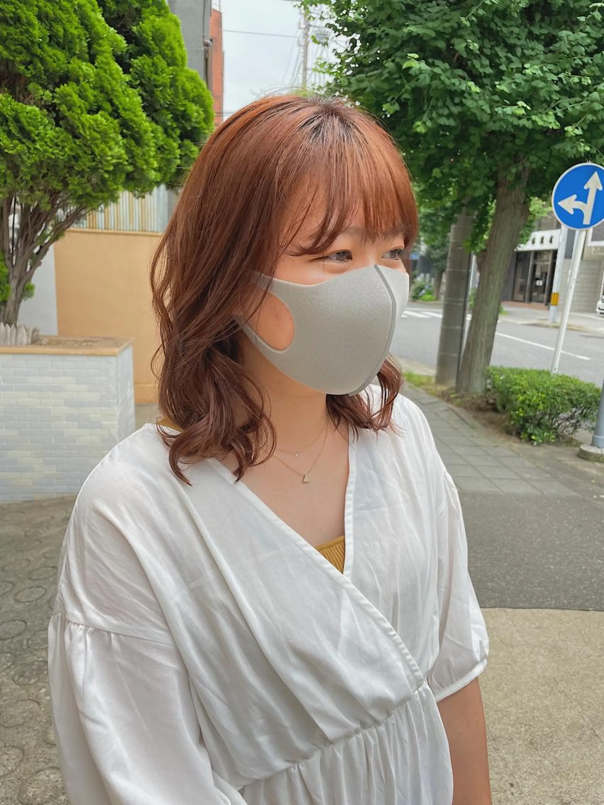 ミディアム COMILE 🌼 SUZUKAのヘアスタイル