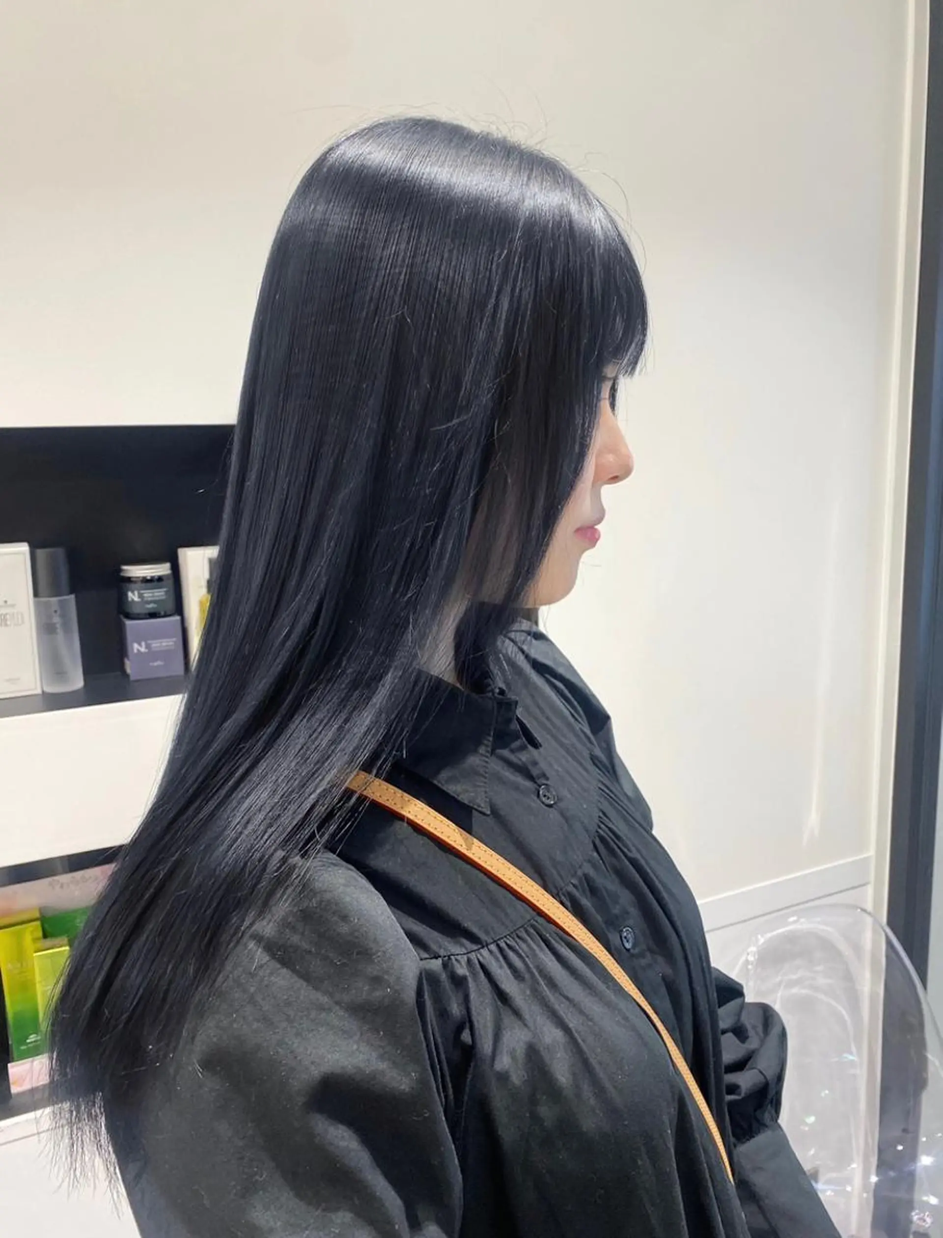 ロング カラー 透明感カラー デザインカラー 韓国風カラー 髪質改善 韓国風ヘア emu所属・けいこ🍊ニュアンス ネイル/個性派ネイルのネイルデザイン