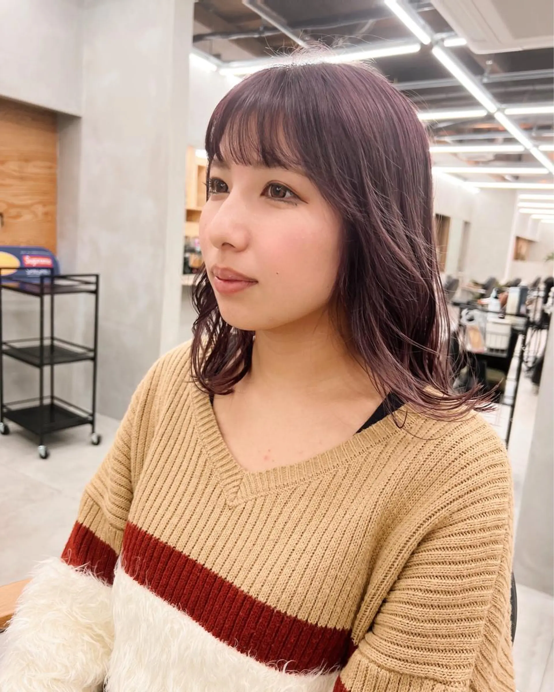 セミロング カラー デザイン/レイヤー Kaito🐩/栄のヘアスタイル