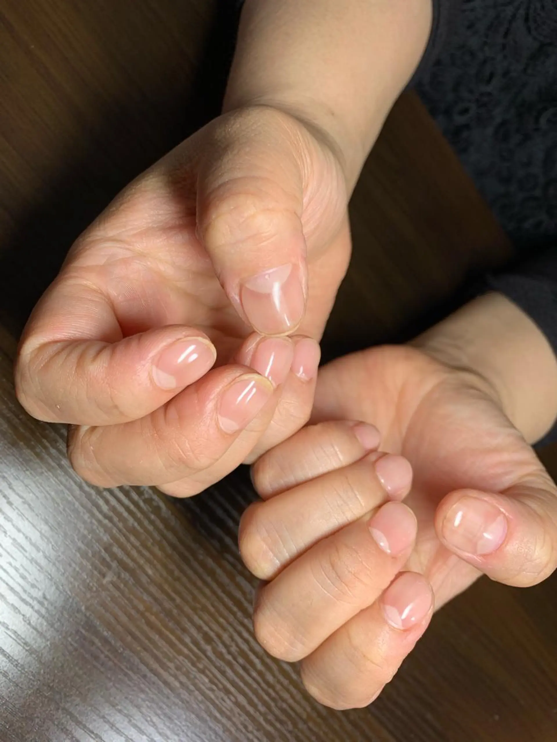 ネイル クリアネイル 松山 美由紀のネイルデザイン