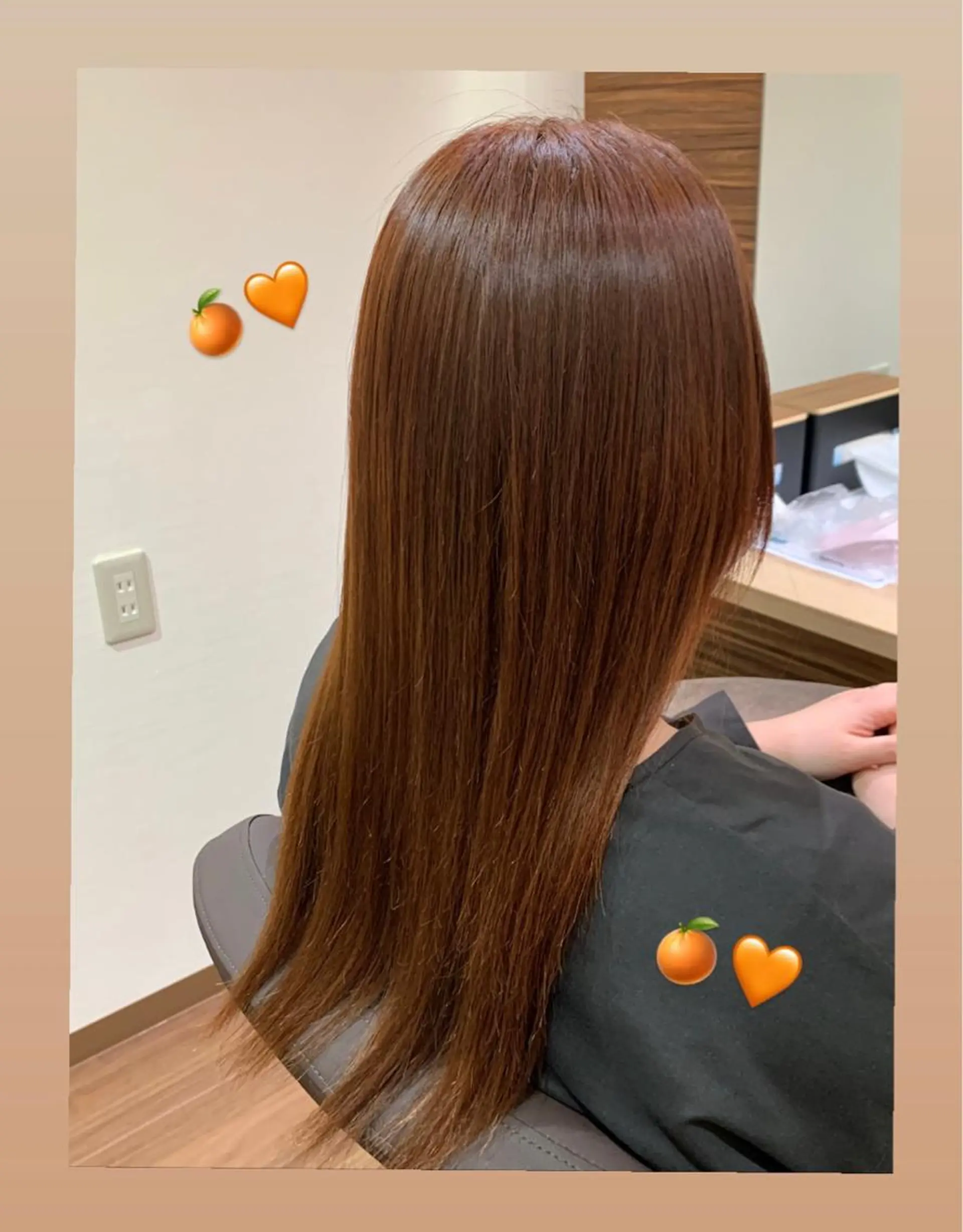 ロング カラー 飯塚 優希のヘアスタイル