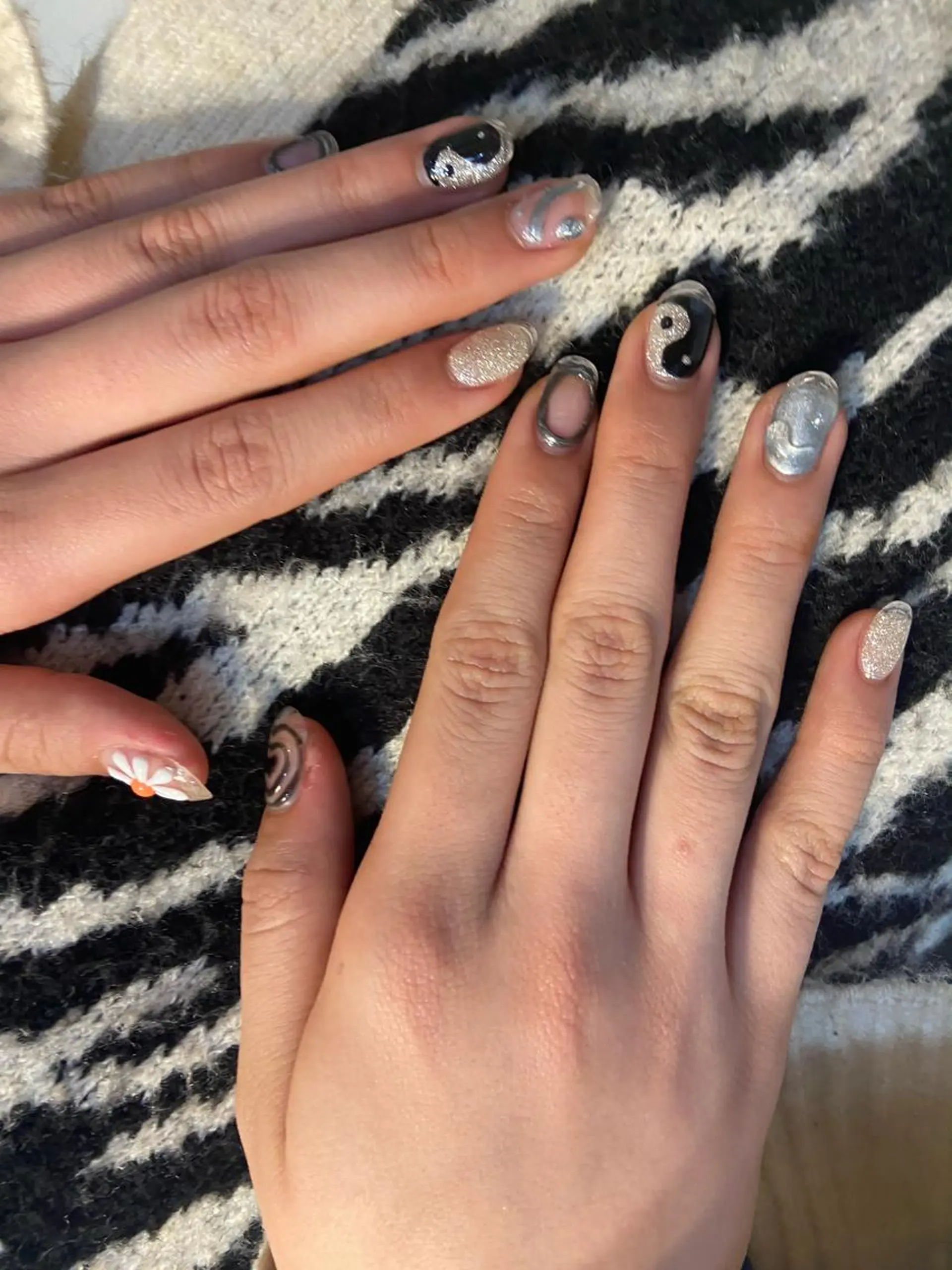 ネイル ハンドネイル 🧸プルエクステ❤︎ ネイルKAO🧸のヘアスタイル