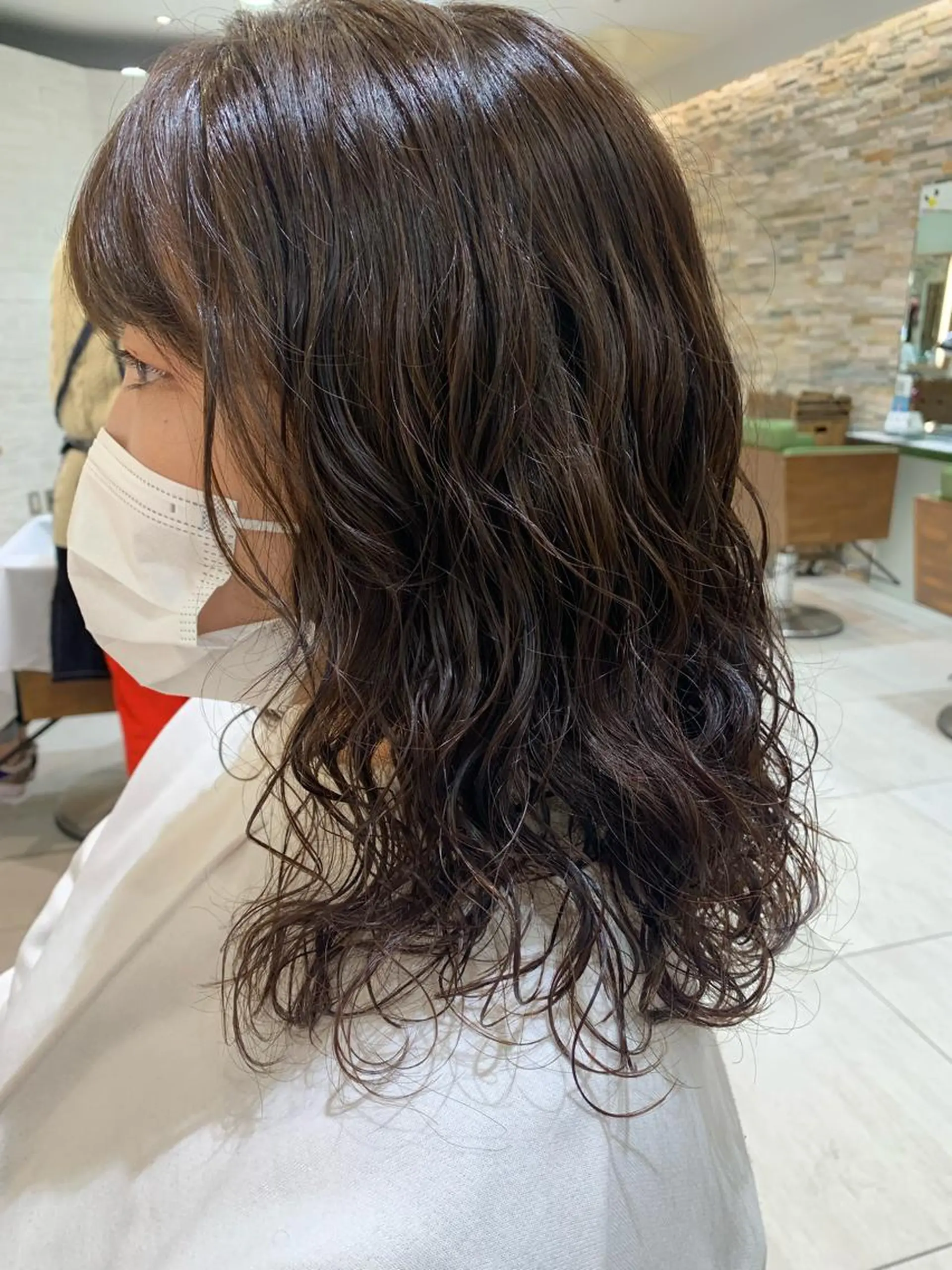 ミディアム パーマ 高橋友里亜 /フリーランスのヘアスタイル