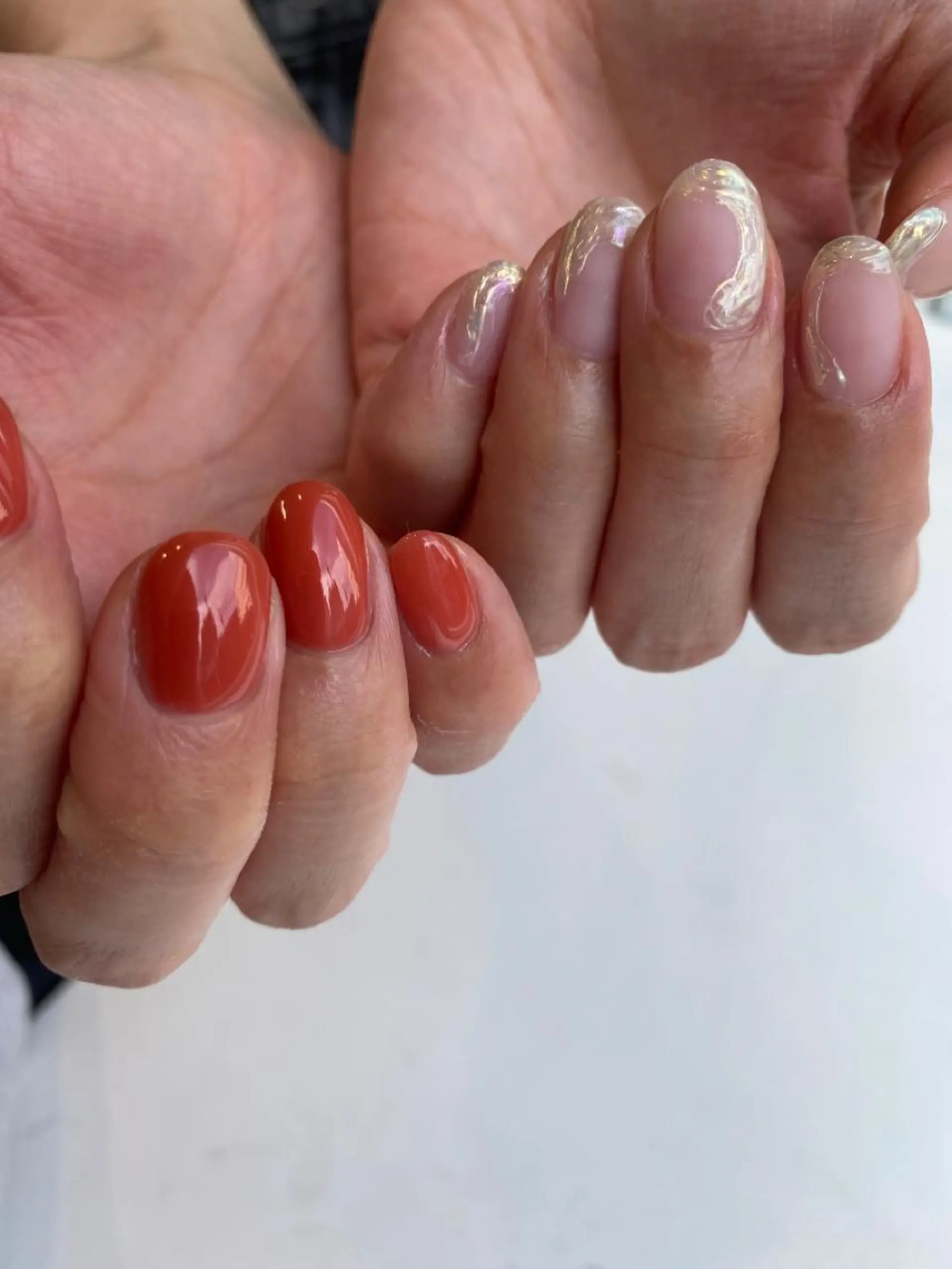 ネイル ハンドネイル NINEnami ニュアンスネイルのネイルデザイン