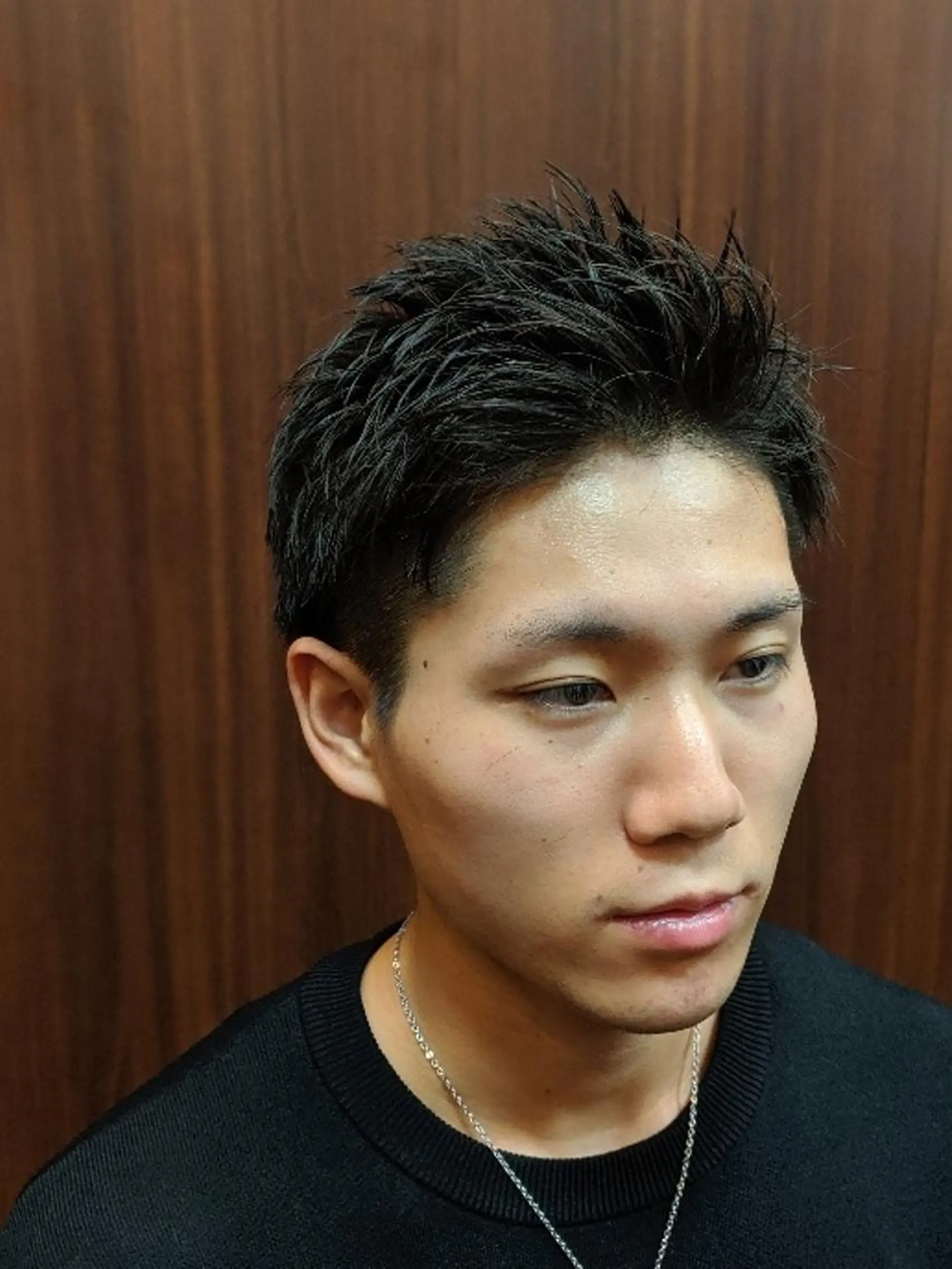 ショート メンズ 田知本 遼のヘアスタイル