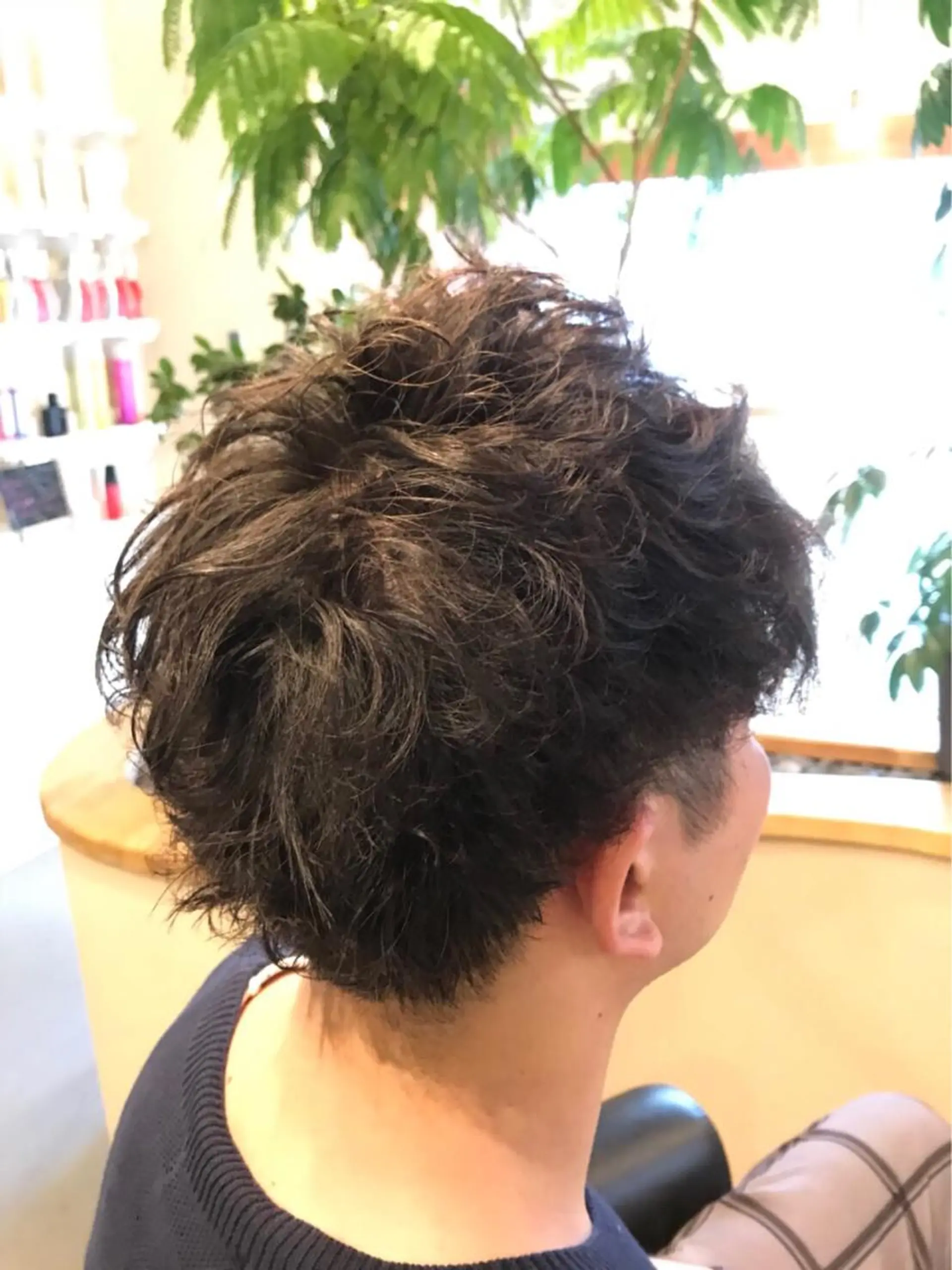 パーマ メンズ swordlief 鶴見店のヘアスタイル