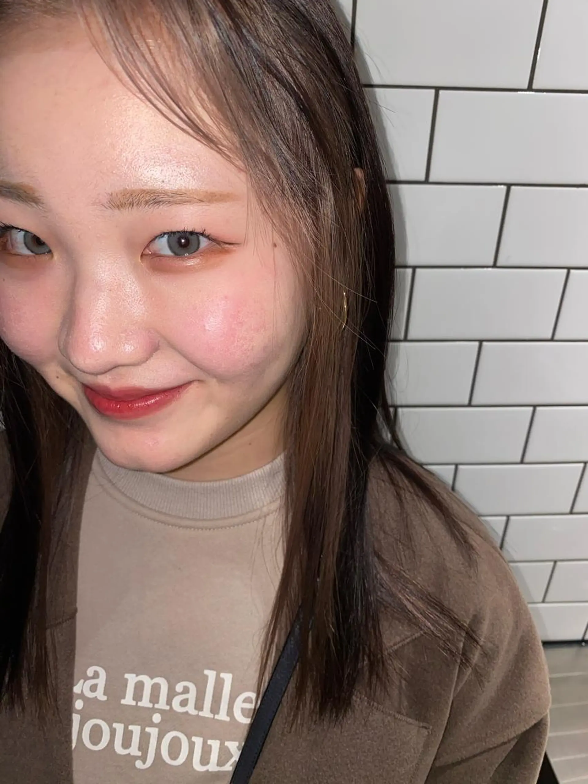 ロング カラー ヘアアレンジ XENA表参道 MIKUのヘアスタイル