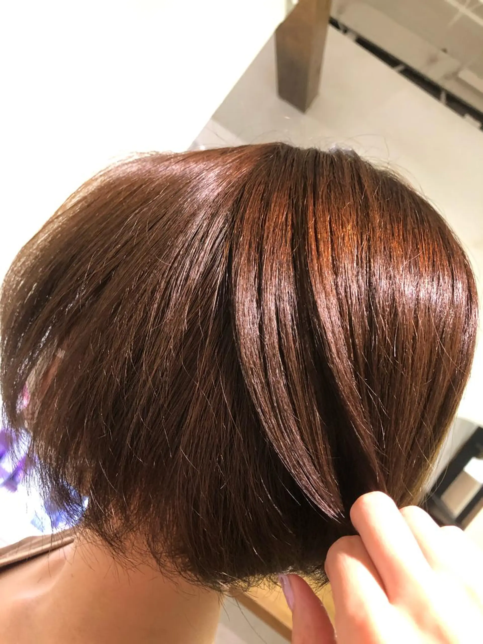 ショート ハイライト 髪質改善 ショートヘア 小顔カット mihoko/ ニュアンスパーマのヘアスタイル