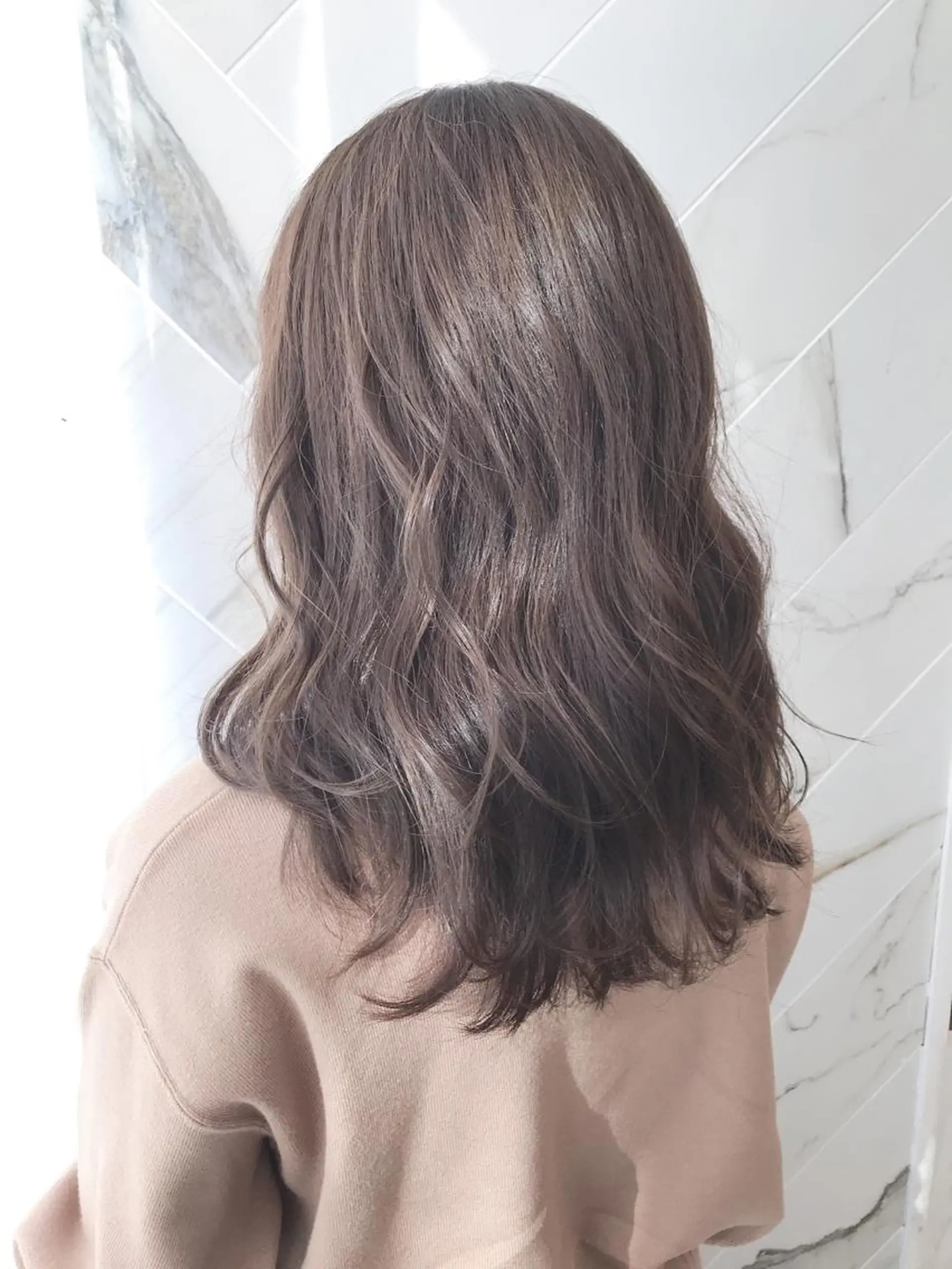 ミディアム カラー アクアカラー 髪質改善 トリートメント KANOI 銀座中央通り所属・上條 航平のヘアスタイル