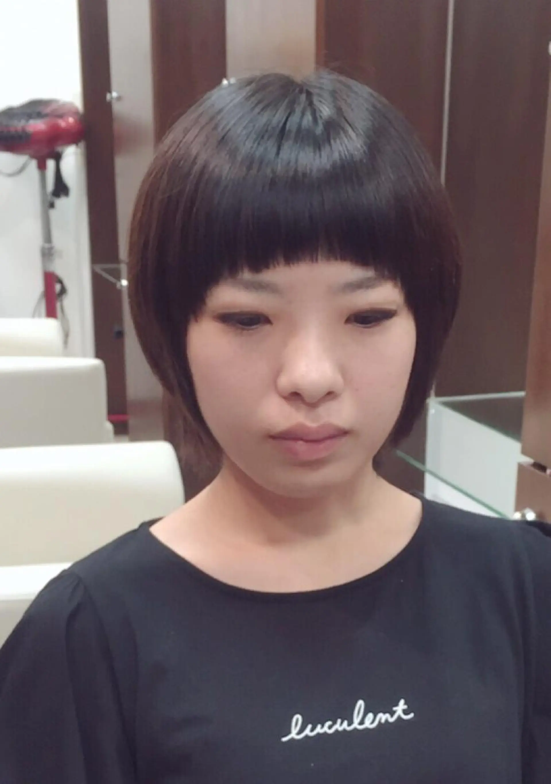 ショート ミディアム セミロング ロング カラー パーマ ヘアアレンジ メンズ キッズ ネイル まつエク Leyシェアサロン所属・Ken ドライカット ✂️髪質改善のヘアスタイル