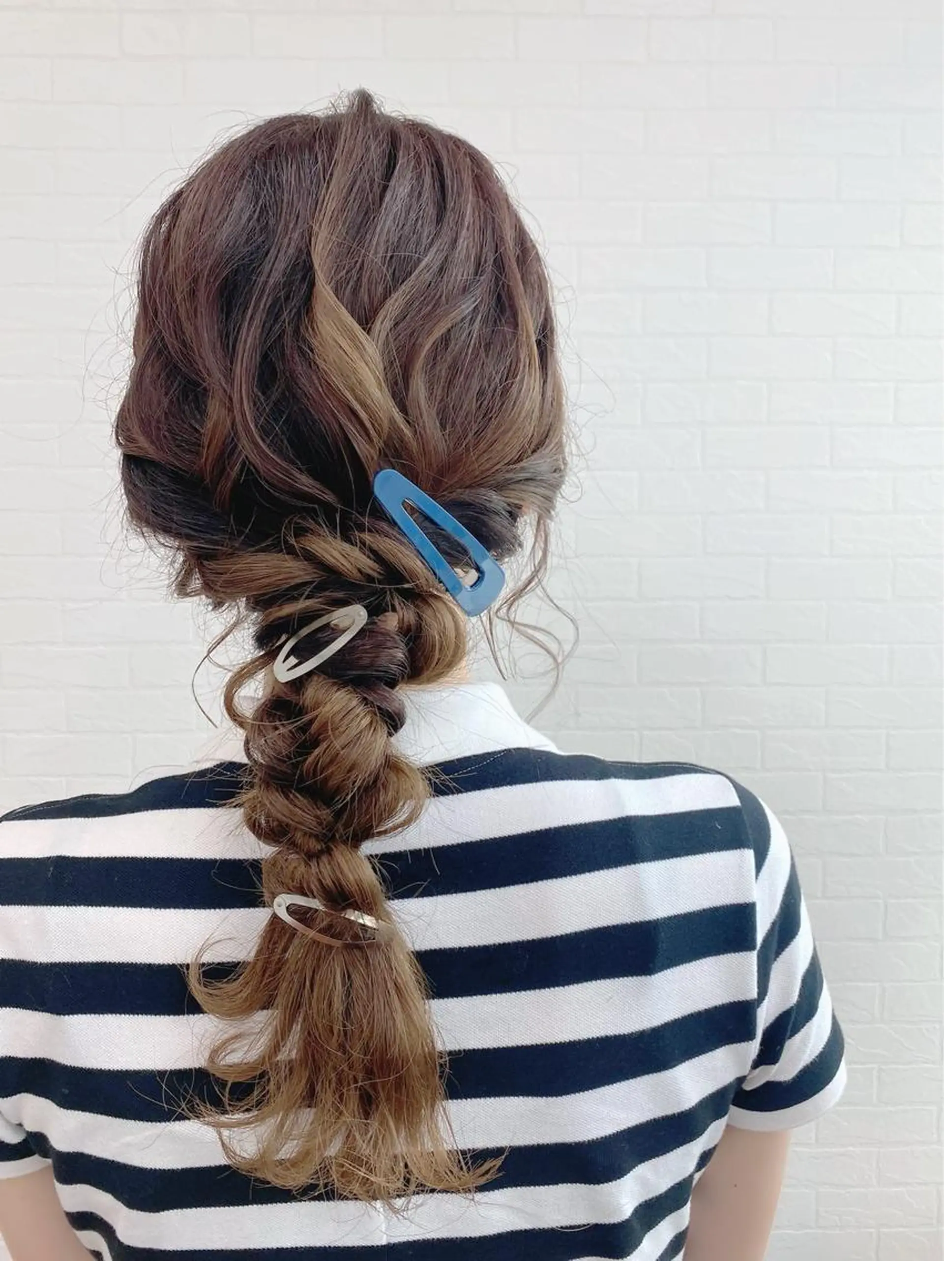 セミロング ヘアアレンジ ヘアセット GRANLUSSO 〜グランルッソ駅前店所属・木口 嘉美のヘアスタイル