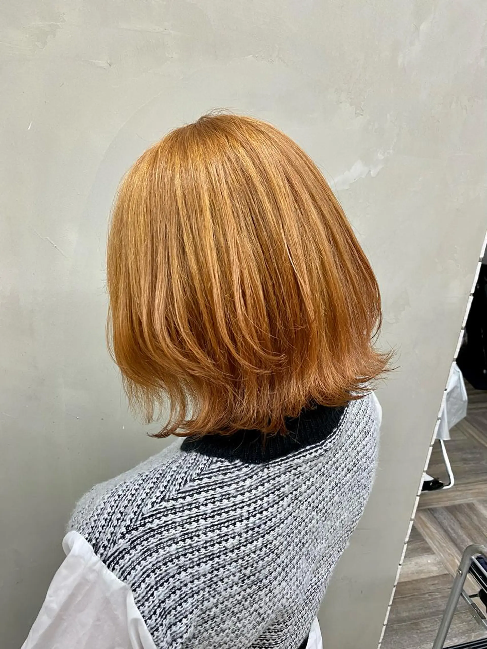 ミディアム ANGELICA 吉川智昭のヘアスタイル