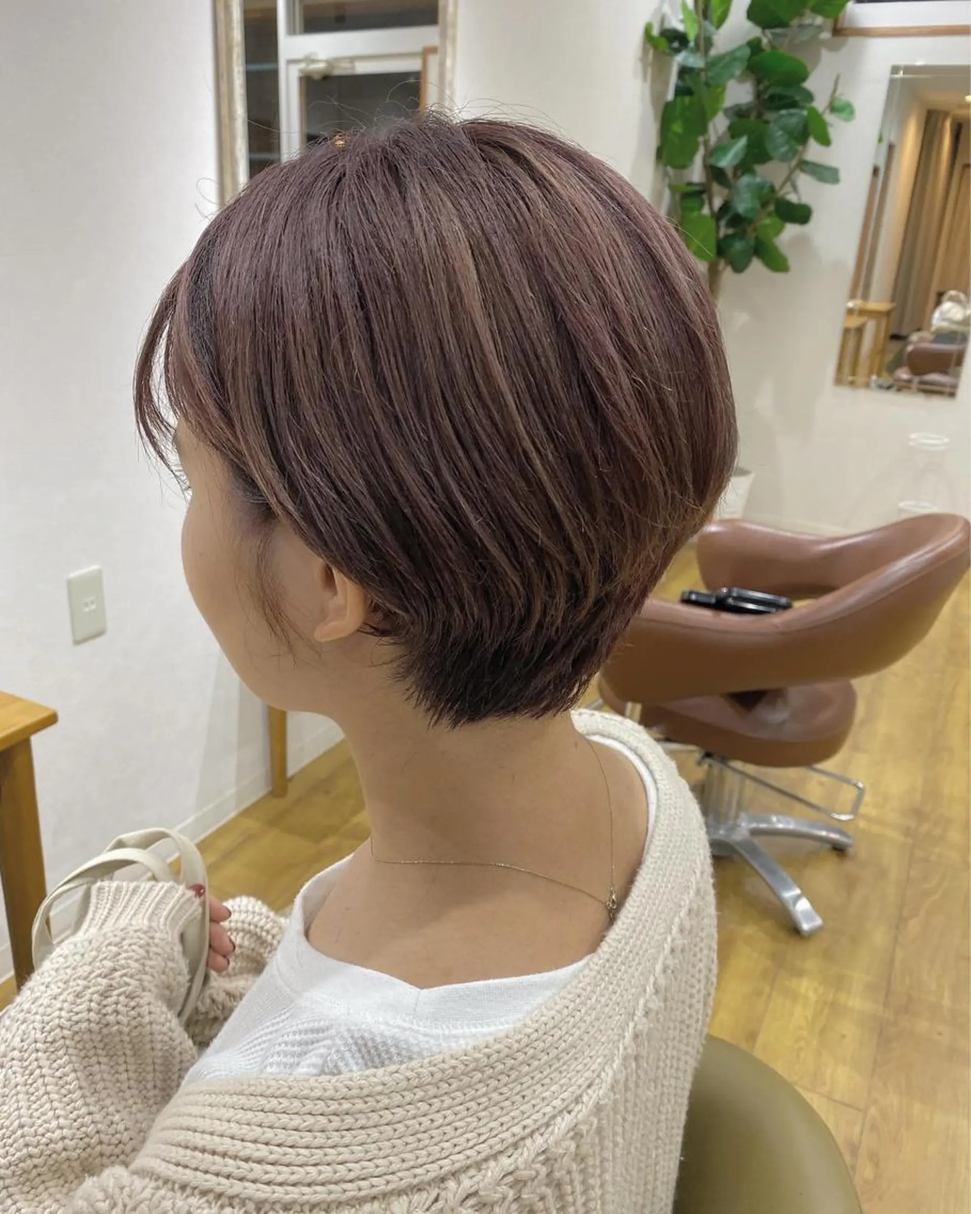 ショート 佐治 梨乃のヘアスタイル
