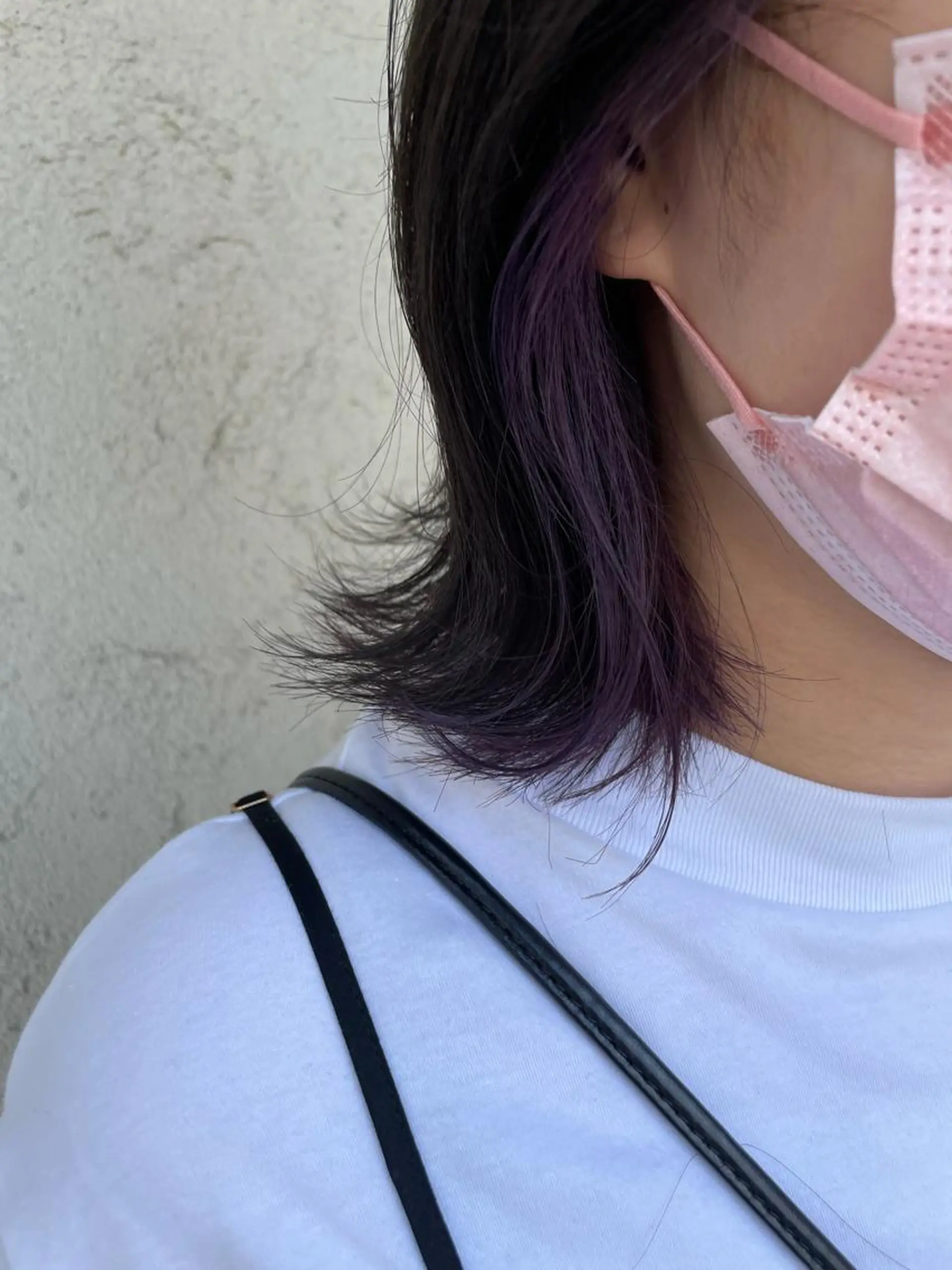 ミディアム しもかわ かほのヘアスタイル