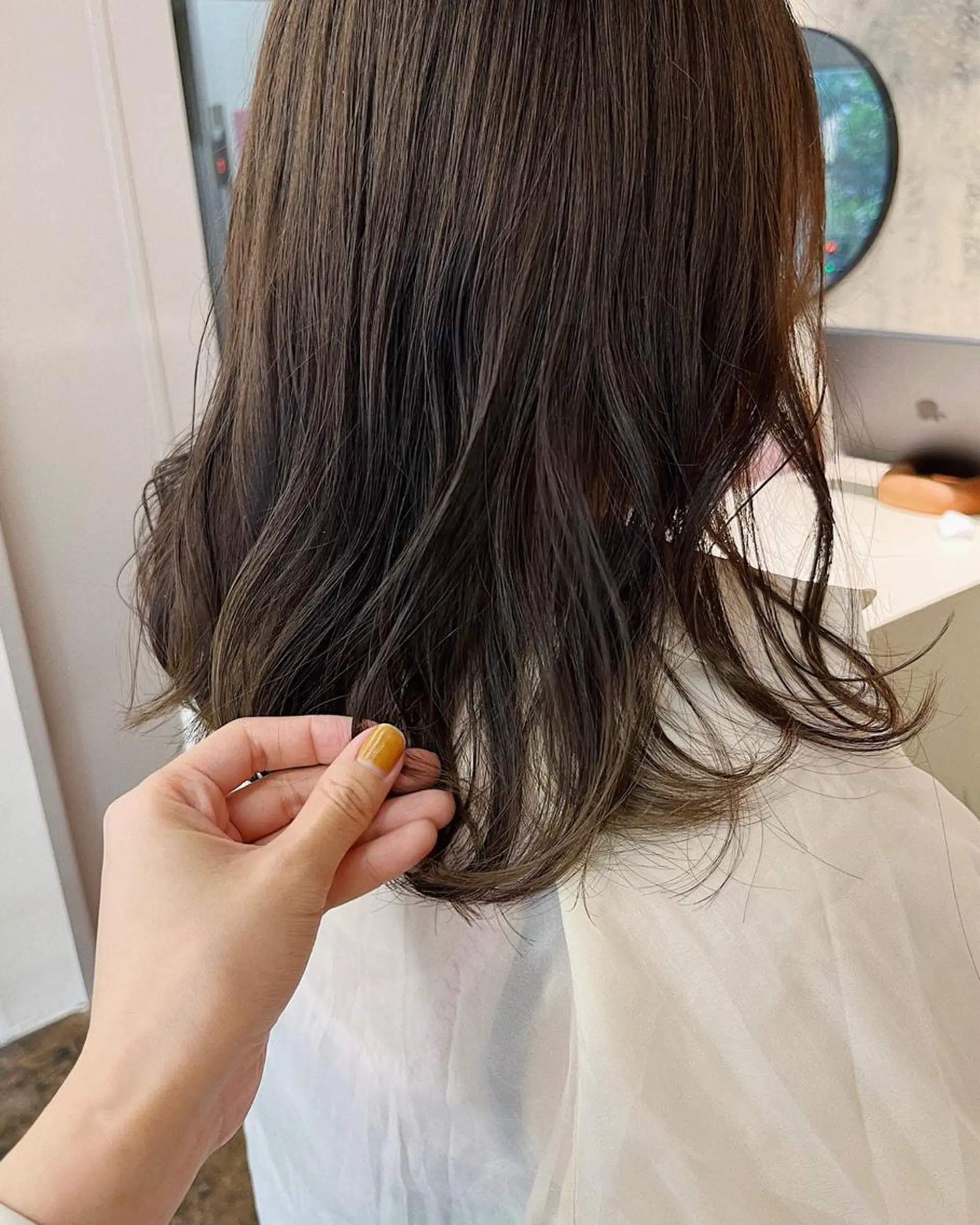 ミディアム 西山 紗耶香🪽 透明感カラー/ボブのヘアスタイル