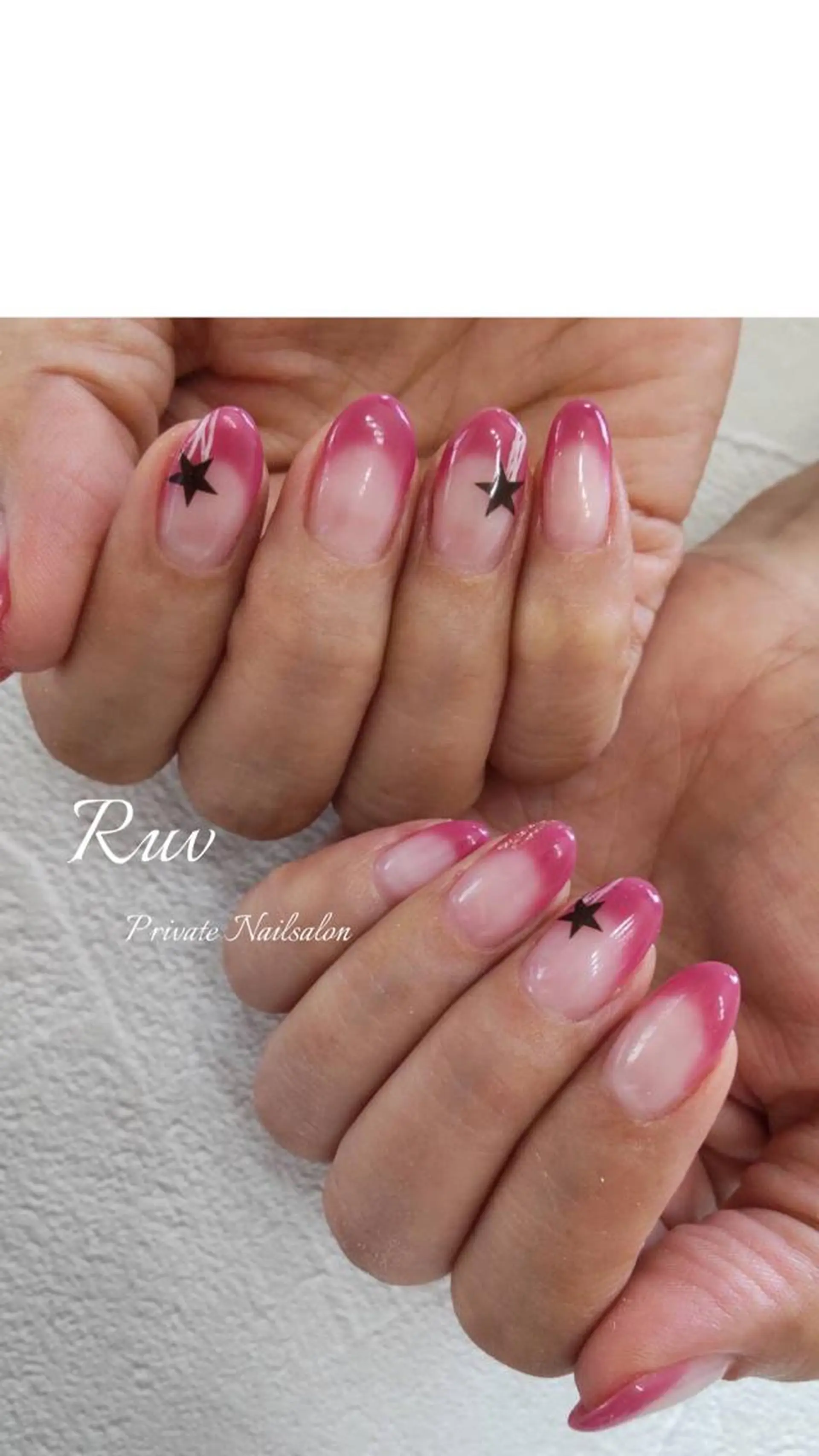 ネイル アートネイル フレンチネイル ワンカラーネイル ハンドネイル プライベート ネイルサロン　ルヴのネイルデザイン