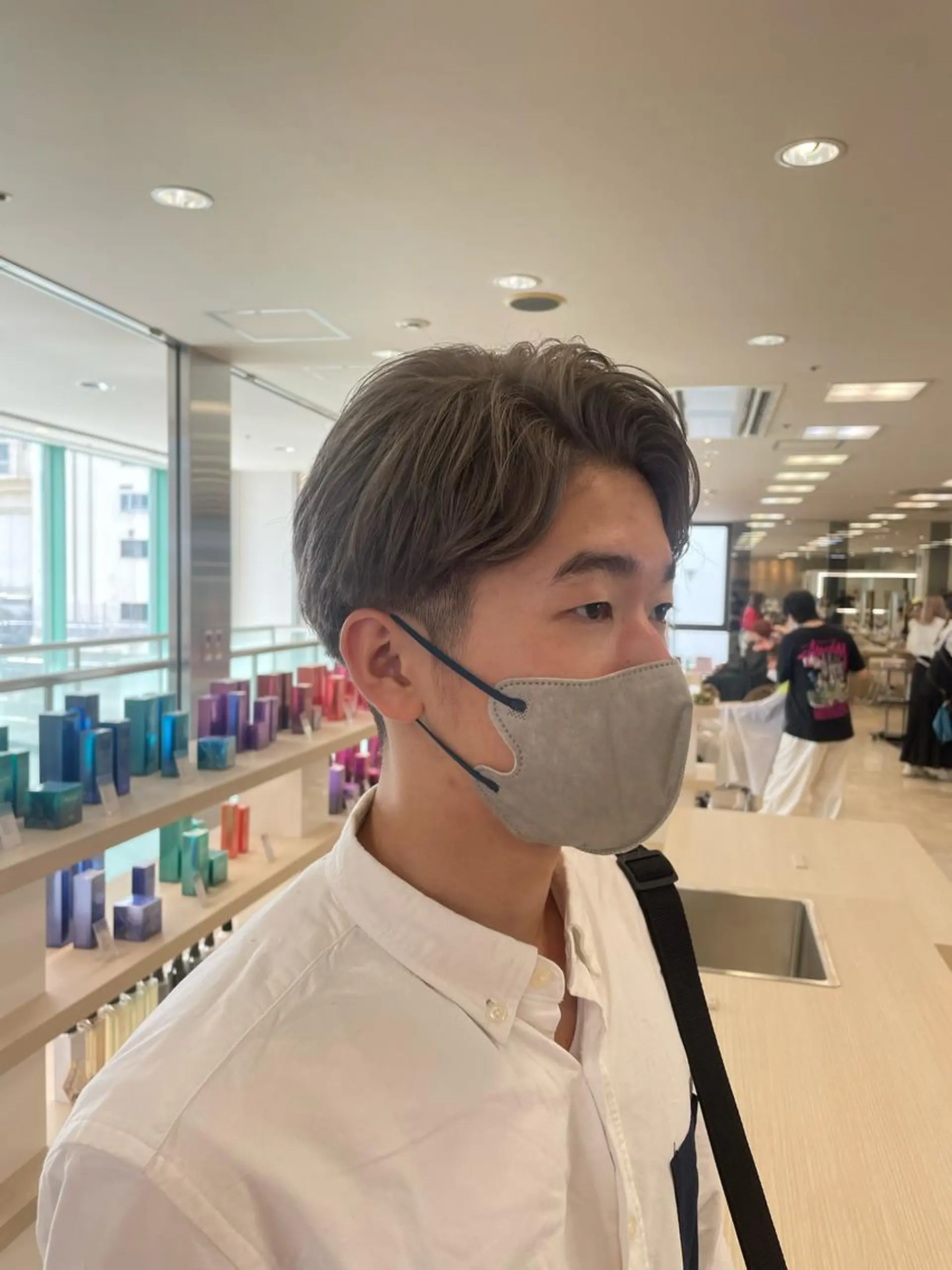 カラー メンズ カット ヘアカラー ヘッドスパ ヘアセット 暖色レイヤー 🥀REIRIのヘアスタイル