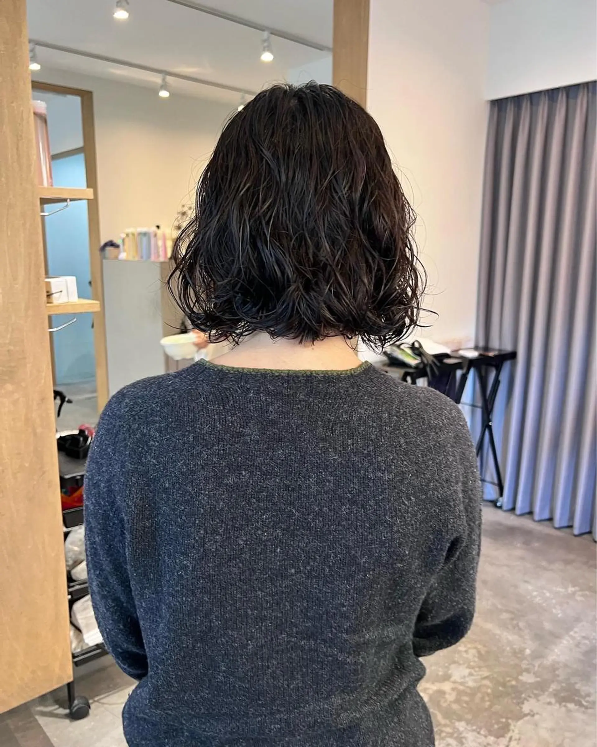 ミディアム パーマ ミディアムパーマ /癖毛パーマのヘアスタイル