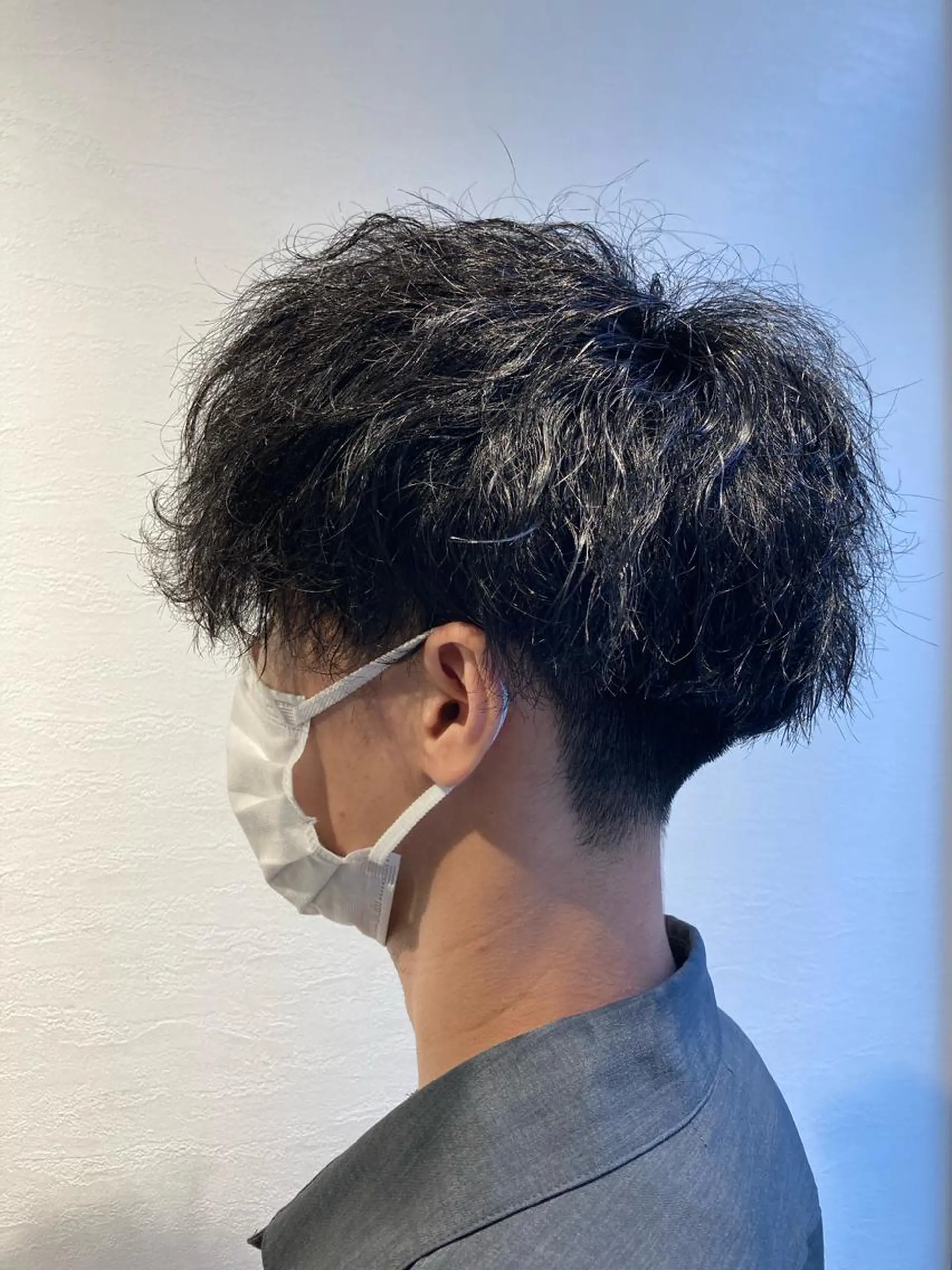 ショート パーマ メンズ パーマ ヘッドスパ メンズ特化💥荻窪 No.1柴田憲秀のヘアスタイル