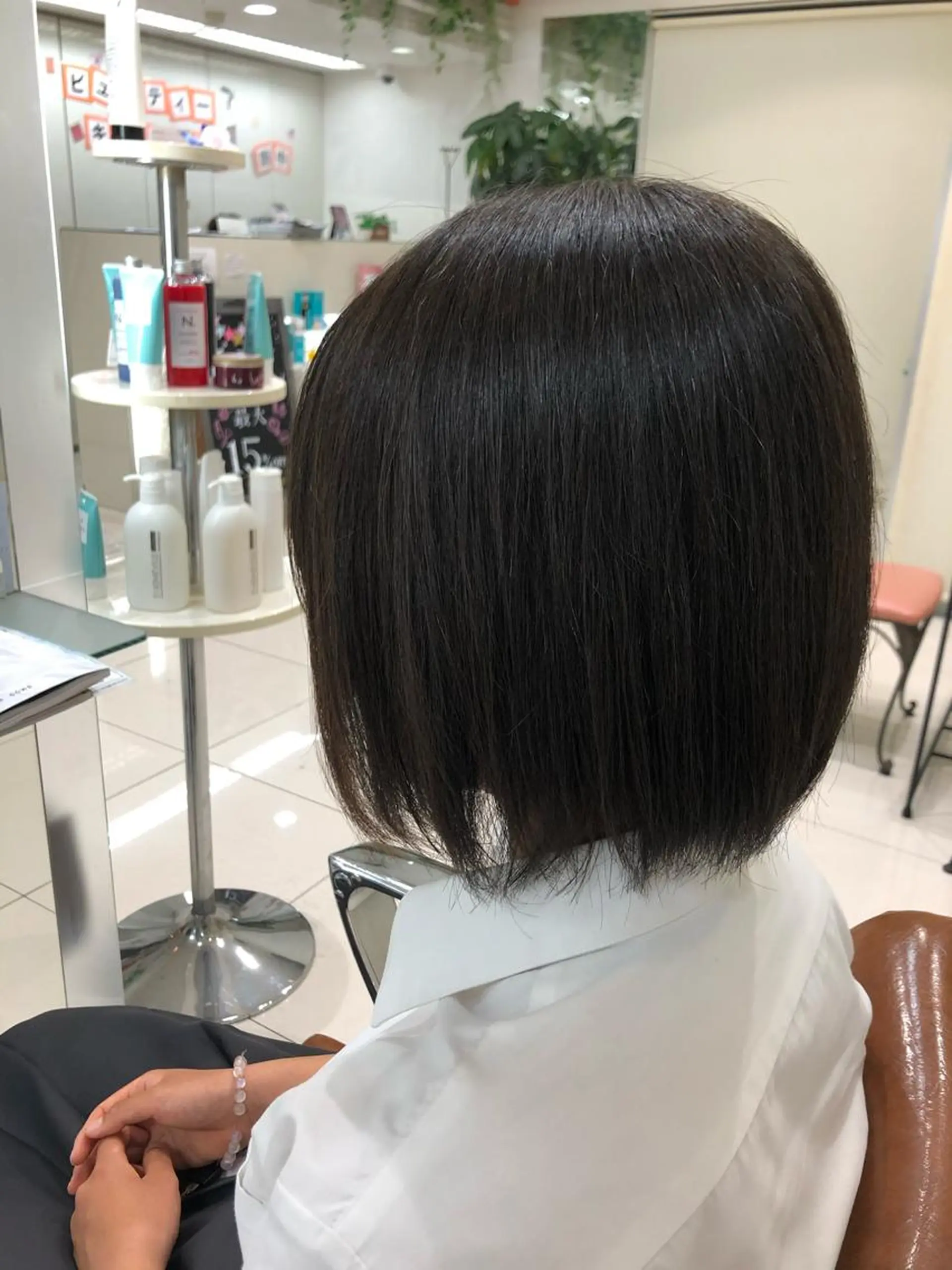 ショート カット ヘアカラー トリートメント 下四日市 翠のヘアスタイル