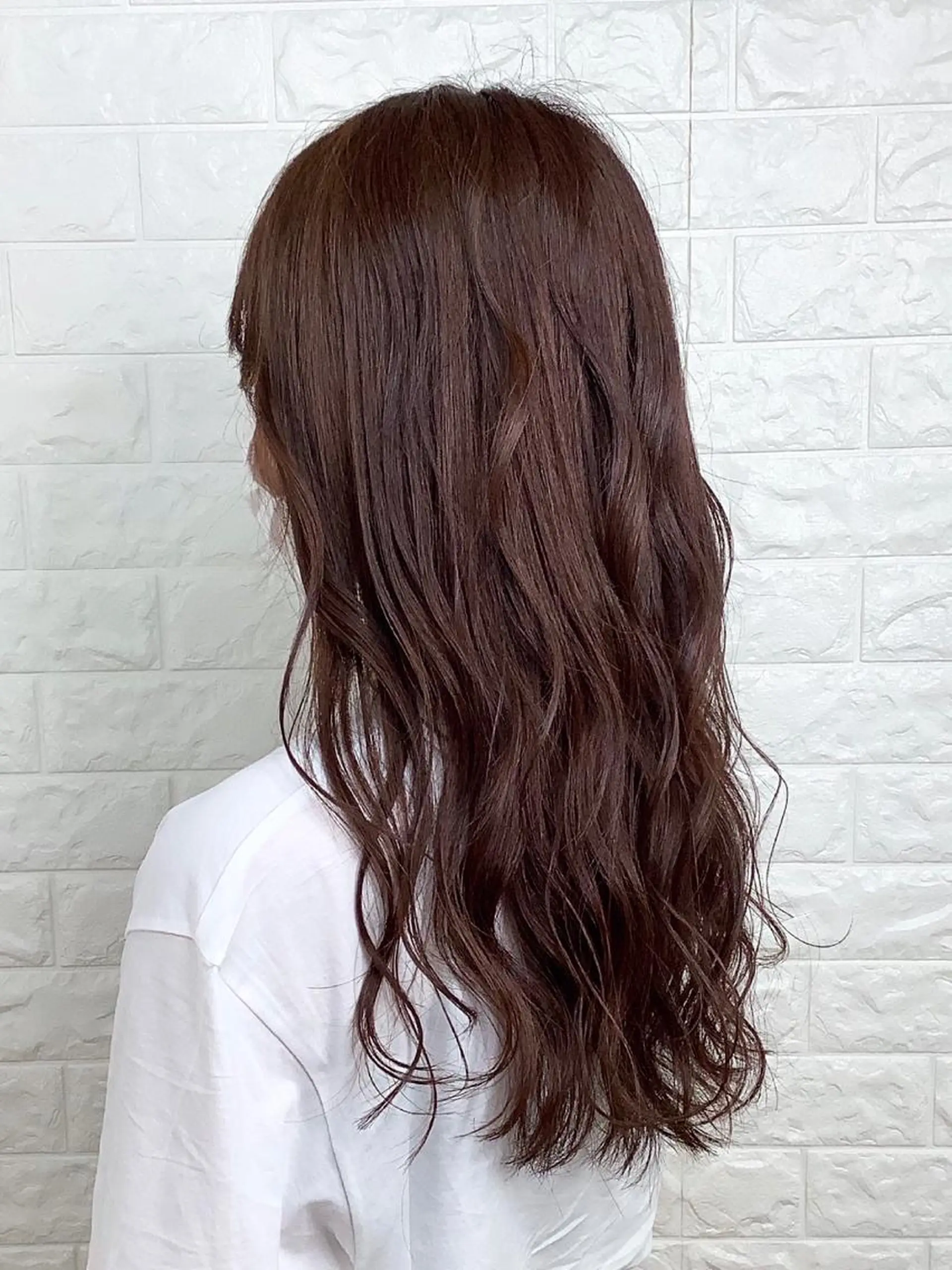 ロング カラー エイジングケア特化 美容師✂️山崎竜二のヘアスタイル