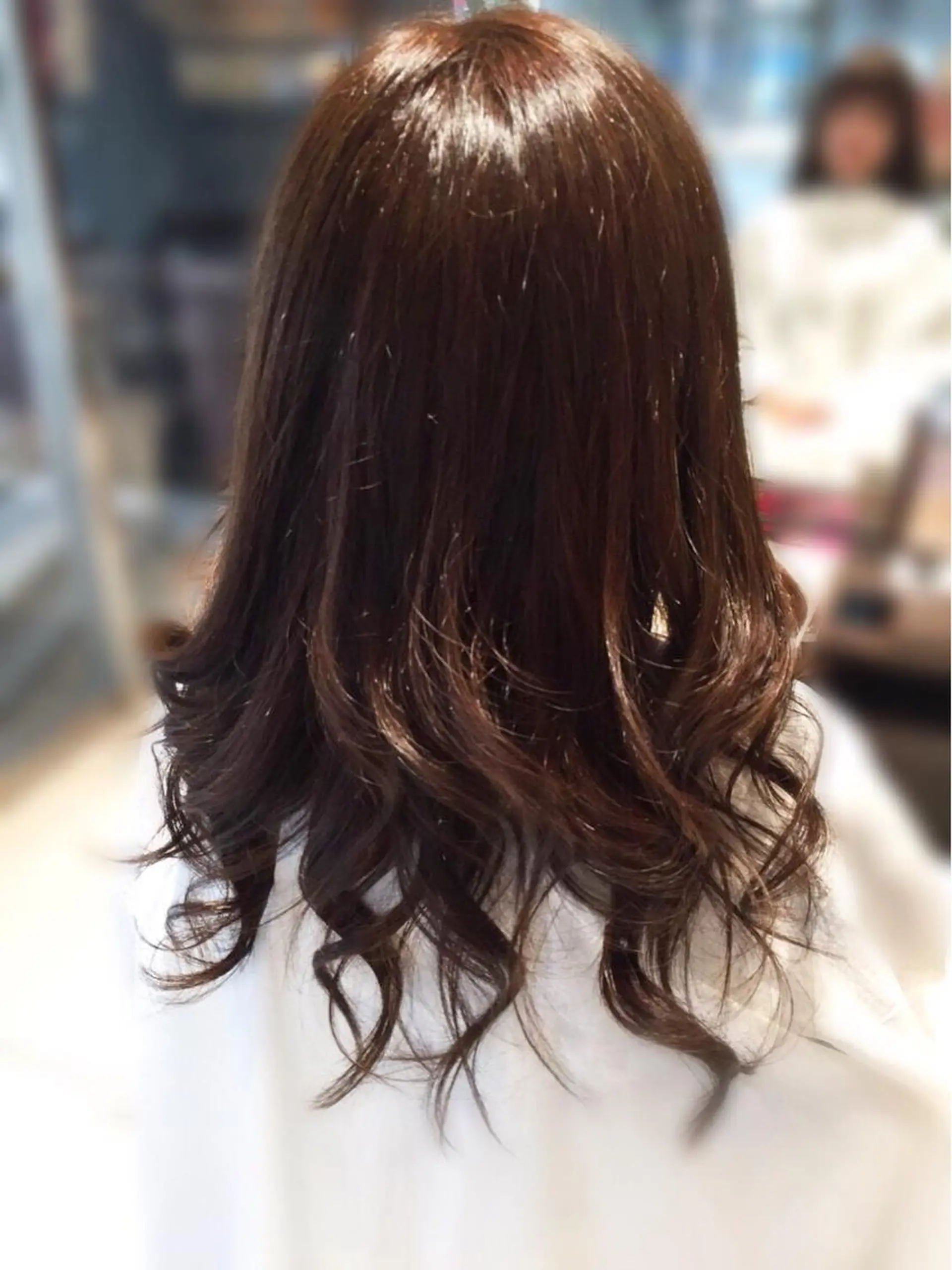 ミディアム ヘアカラー トリートメント 髪質改善 田沼のヘアスタイル
