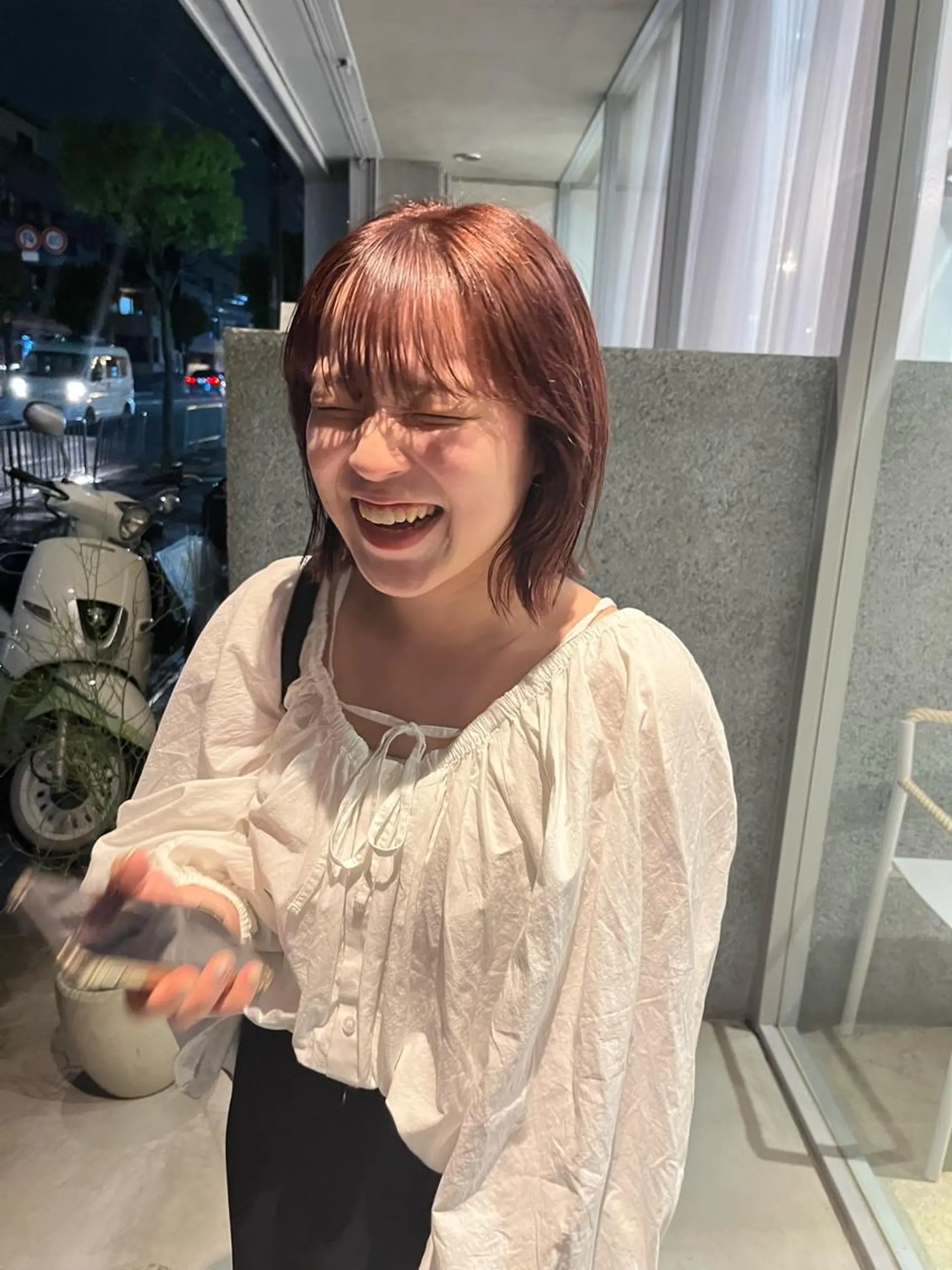 ミディアム ヘアカラー トリートメント HairResortLaguna所属・ムラカミリム/cut /似合わせcolorのヘアスタイル