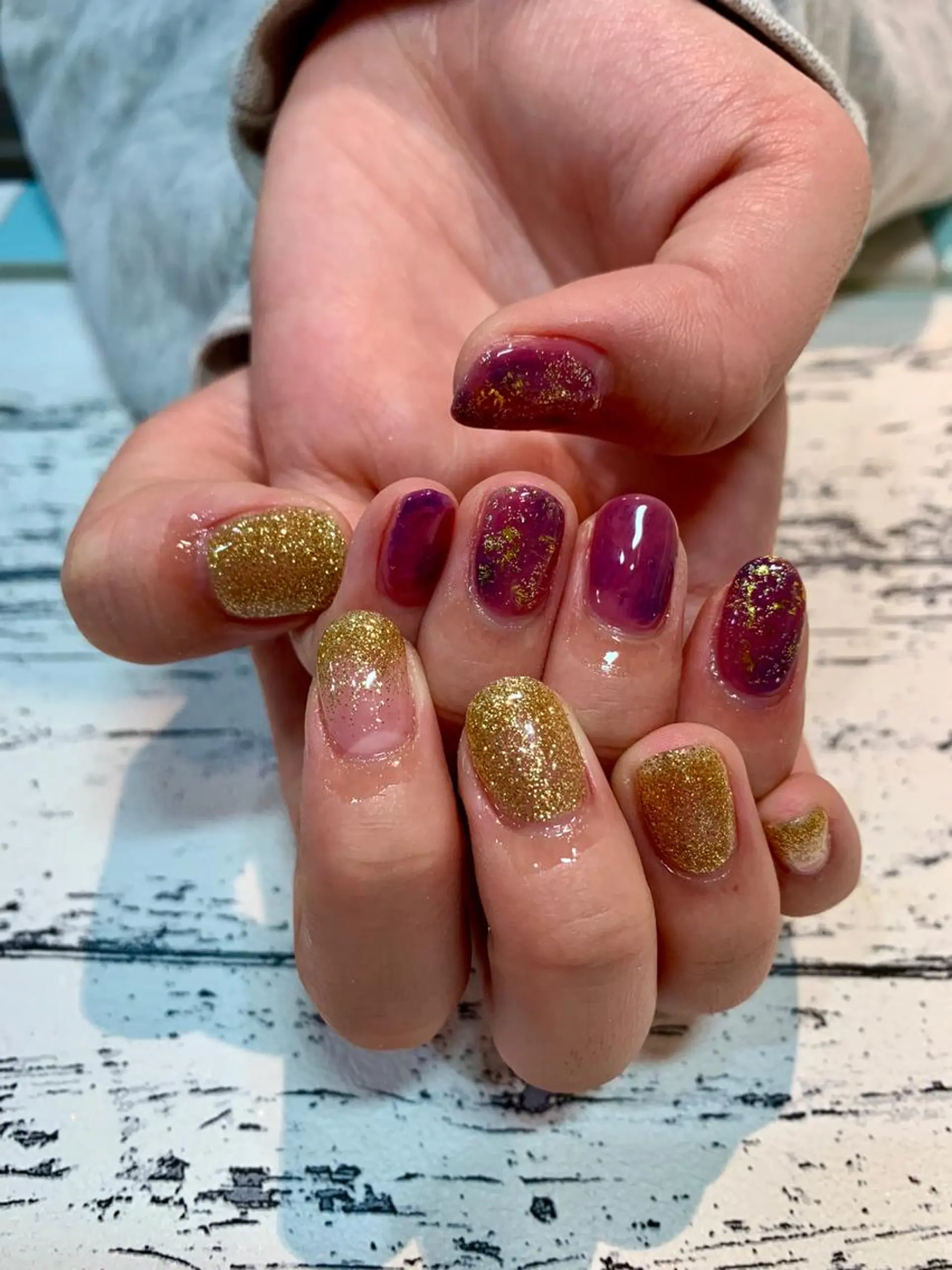 ネイル ハンドネイル 高尾 梨花のネイルデザイン