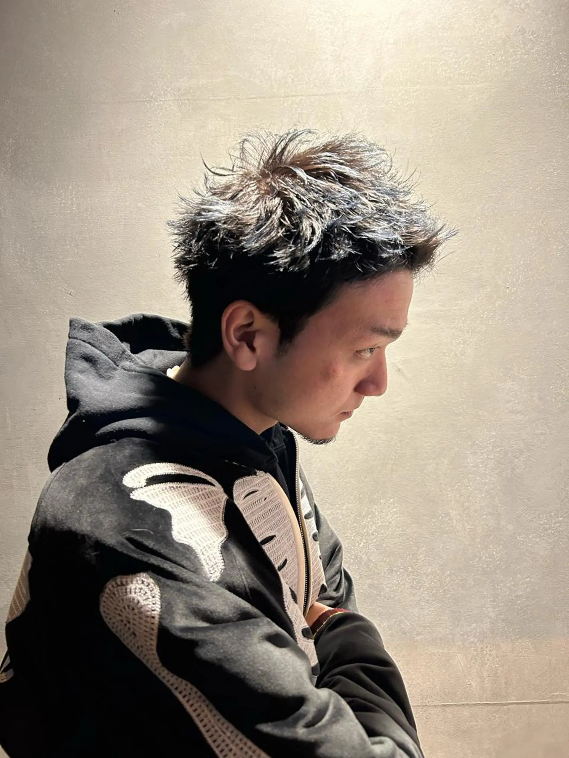 ショート メンズ カット ヘアカラー メンズヘア/透明感 カラー/ayatoのヘアスタイル