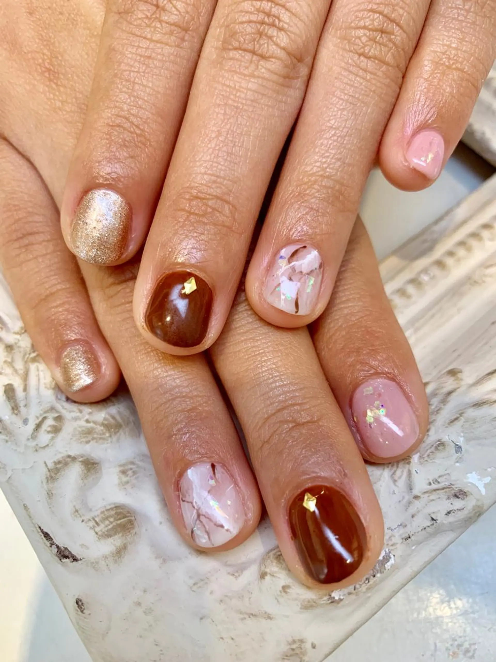 ネイル アトリエ・マリス所属・福与 美幸のネイルデザイン