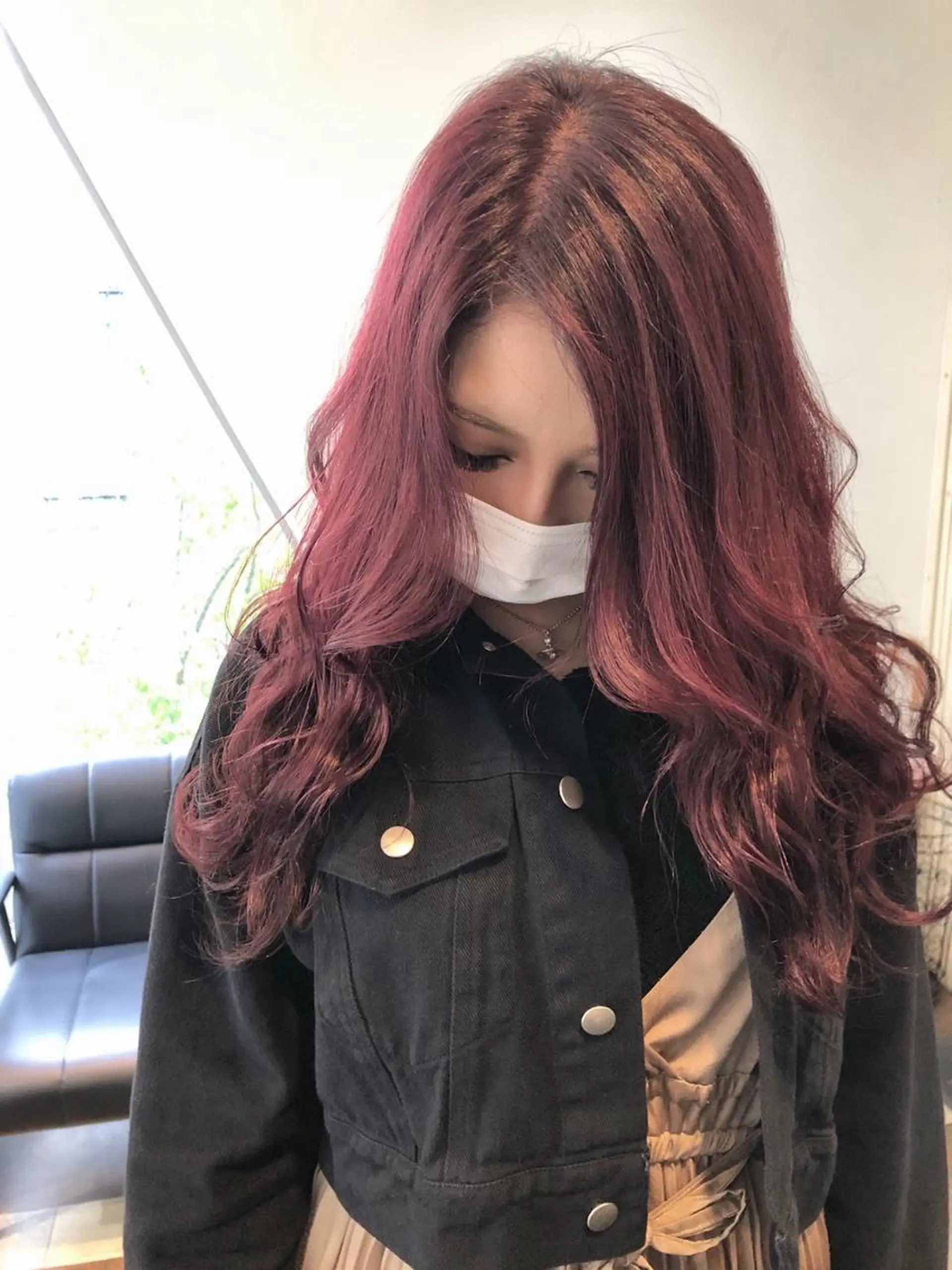 ミディアム カラー JILL by GiseL/天神のヘアスタイル