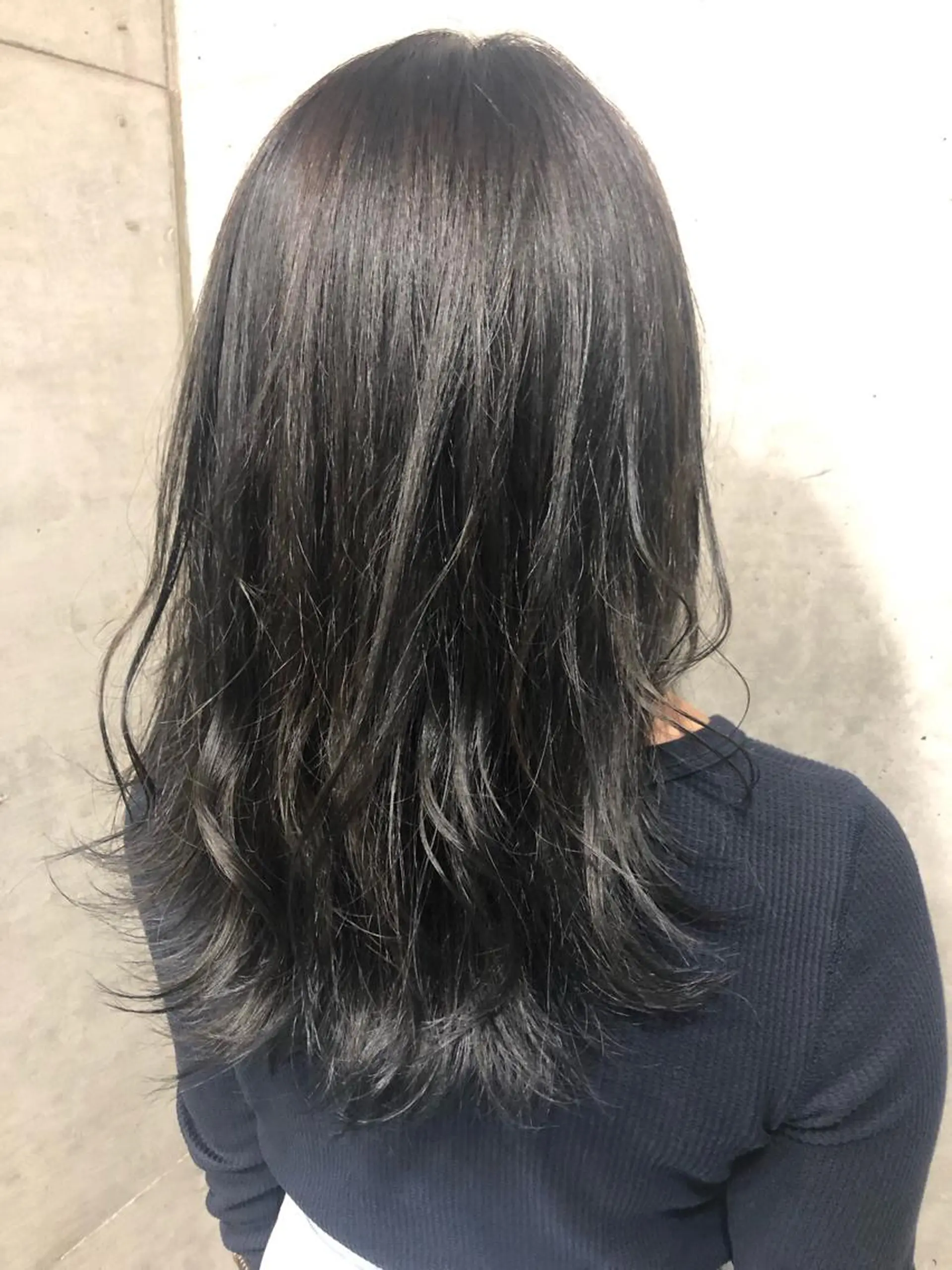 セミロング カラー アディクシーカラー 透明感カラー カット ☆ リホのマツエク・マツパデザイン