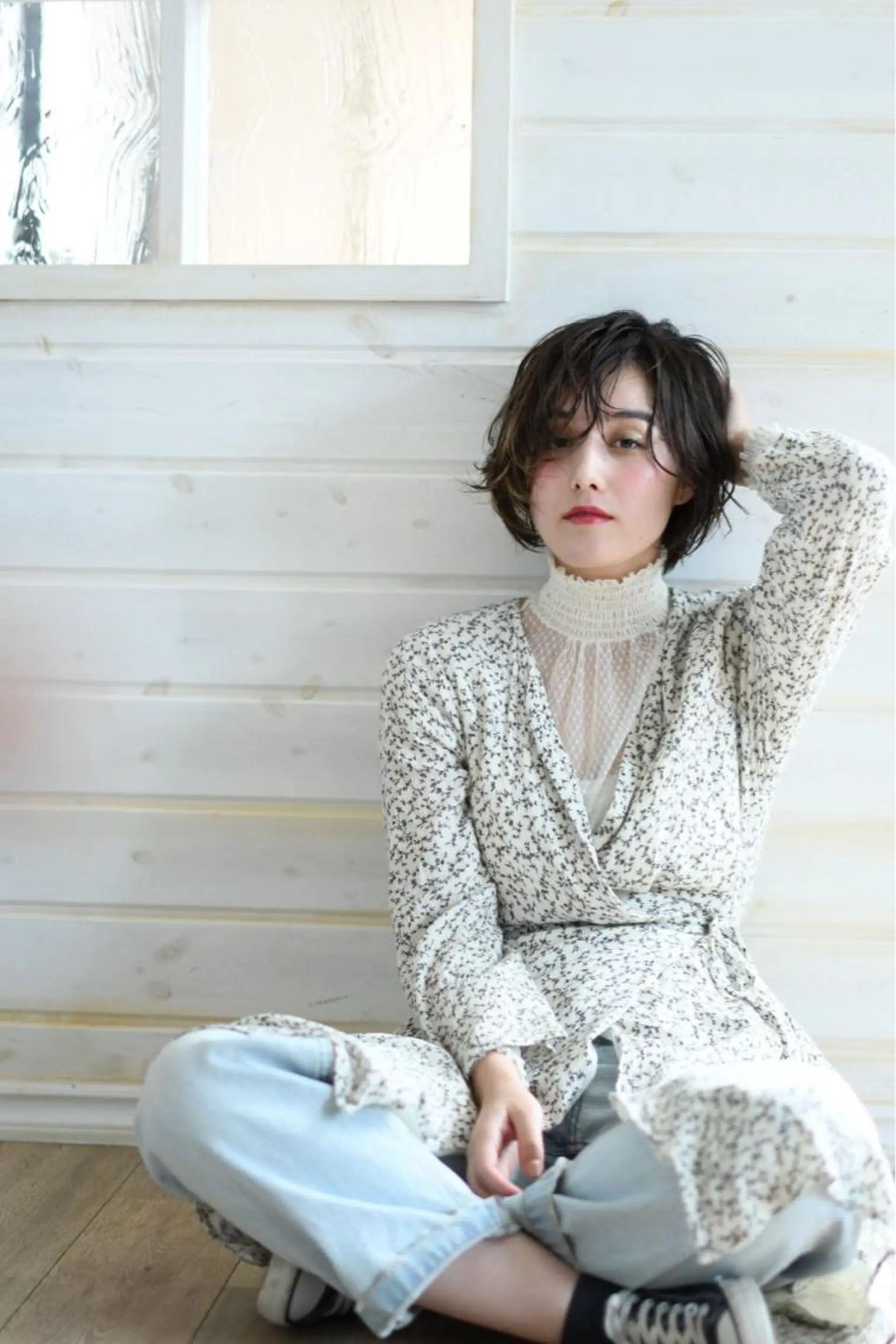 ショート カラー パーマ Graph. （グラフ）立川🪽✨のヘアスタイル