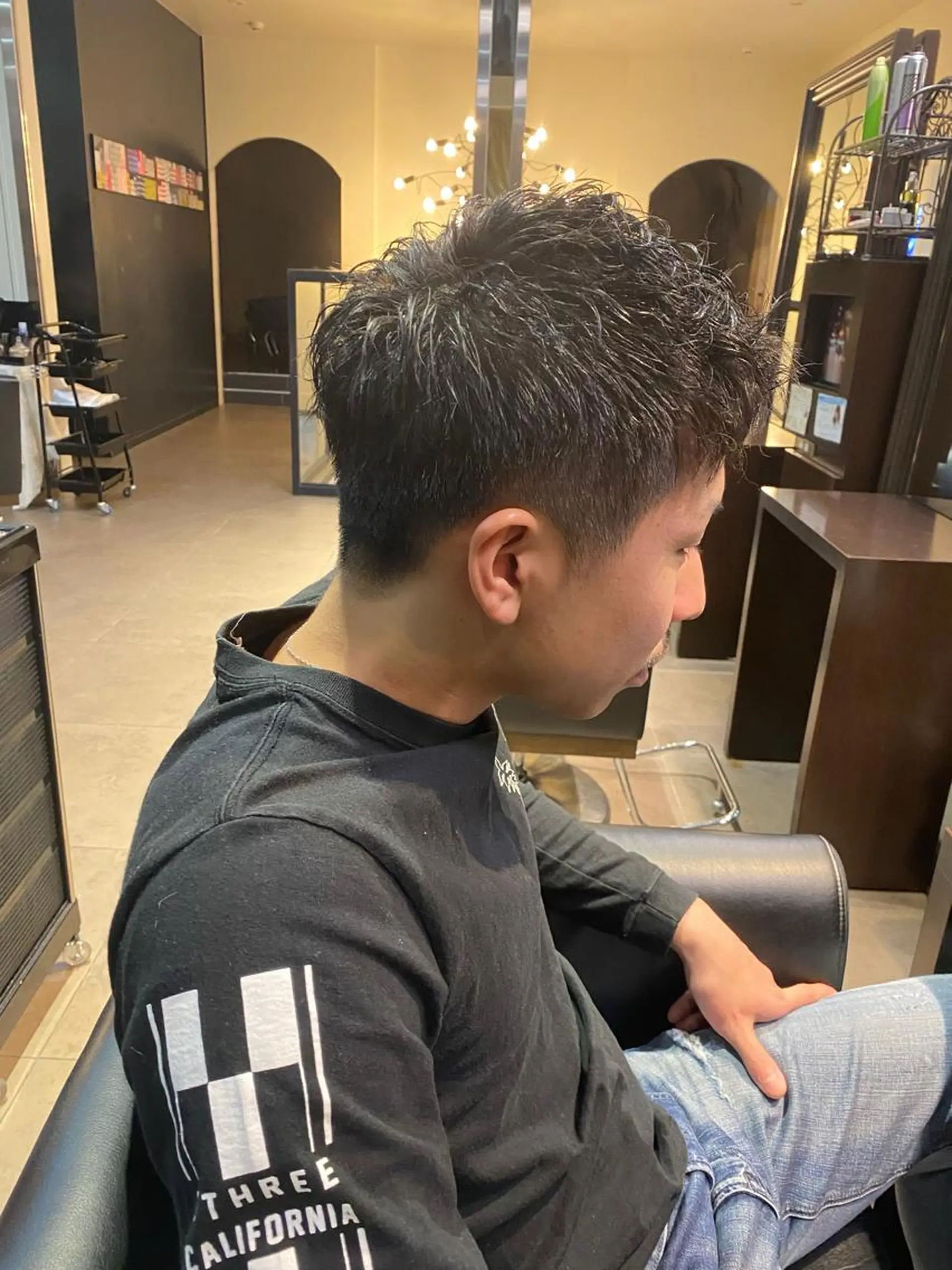 メンズ メンズパーマ メンズツイストパーマ ツイストパーマ 【髪質改善💎韓国風 レイヤー🌷】山川のヘアスタイル