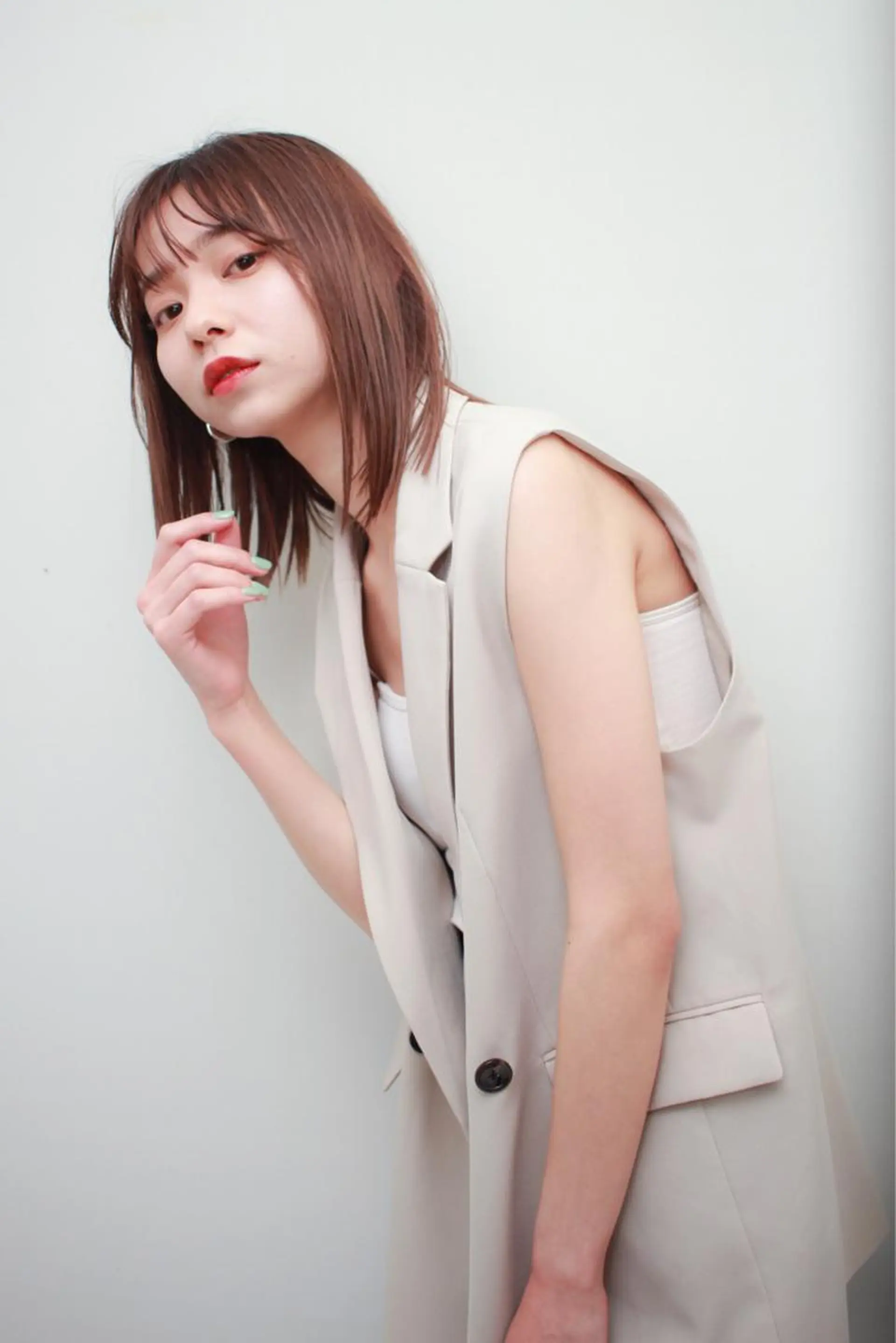 ミディアム 秋田 峻のヘアスタイル