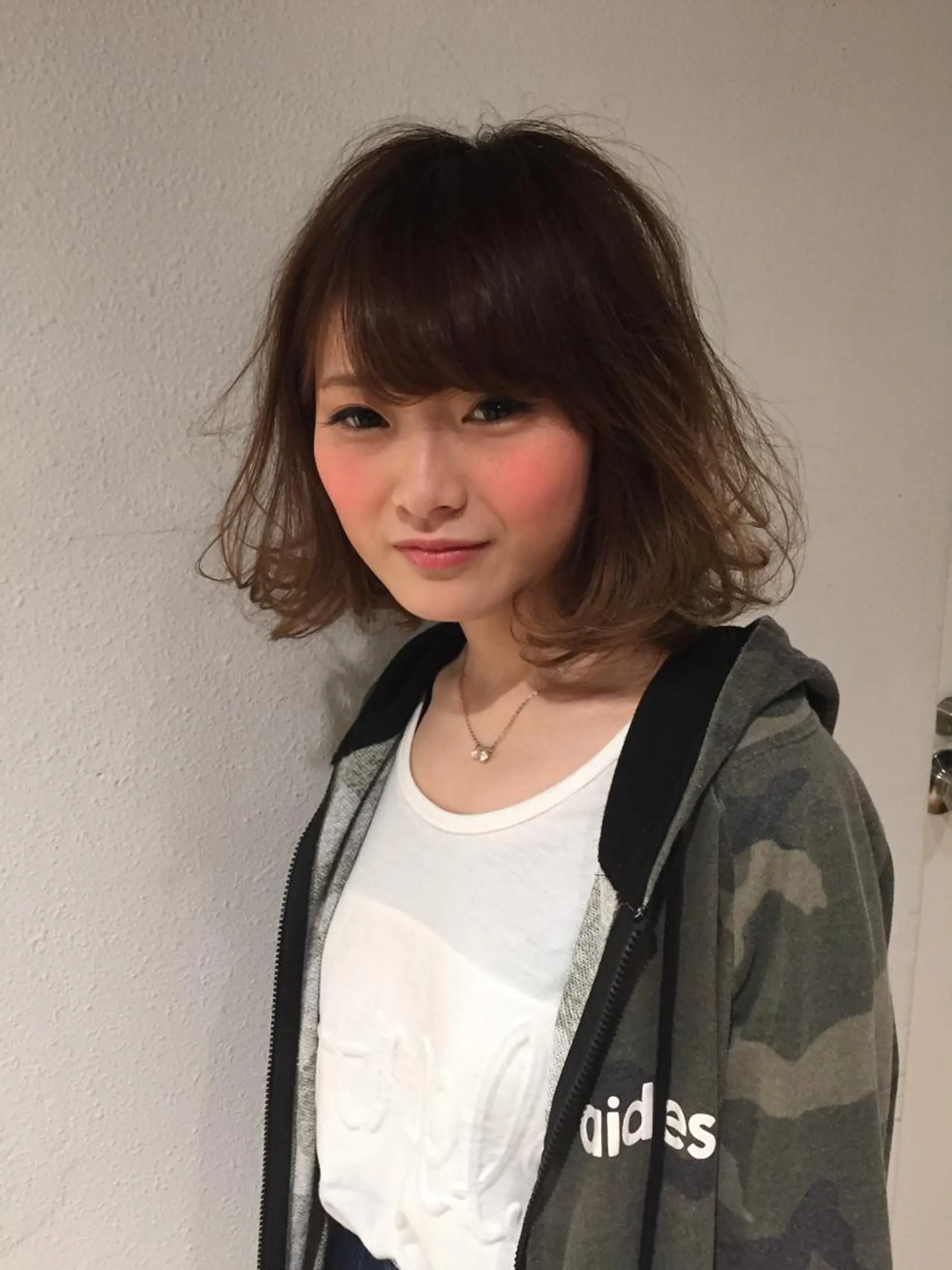 ミディアム ヤマダ タケトのヘアスタイル