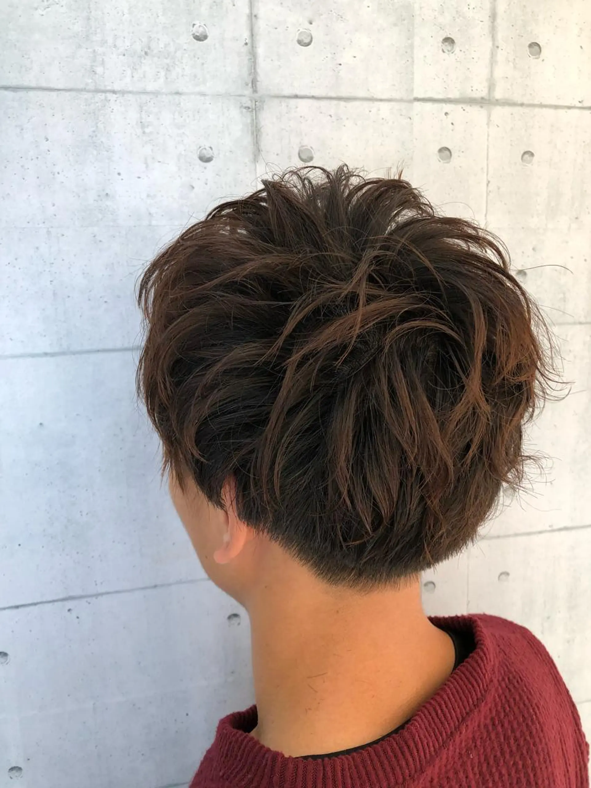 ショート パーマ メンズ 北脇 健治のヘアスタイル